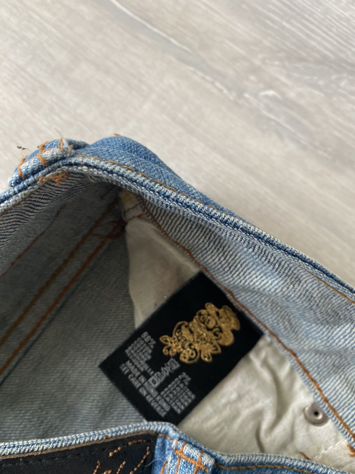 Christian Audigier Ed Hardy Christian Audiger vintage jeans big logo pants Size US 26 / EU 42 - 5 Thumbnail