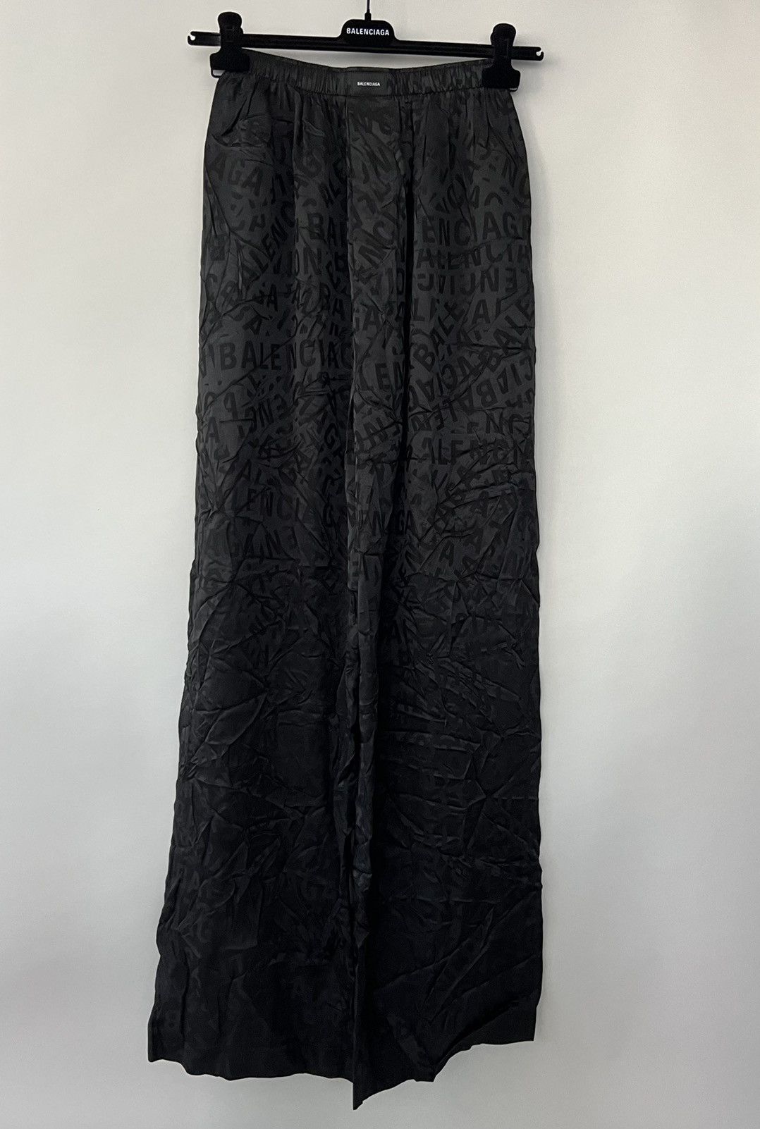 Balenciaga 🔥$1.9K VALUE🔥 Balenciaga Logo Silk Monogram Pajama Pants Size US 30 / EU 46 - 4 Thumbnail