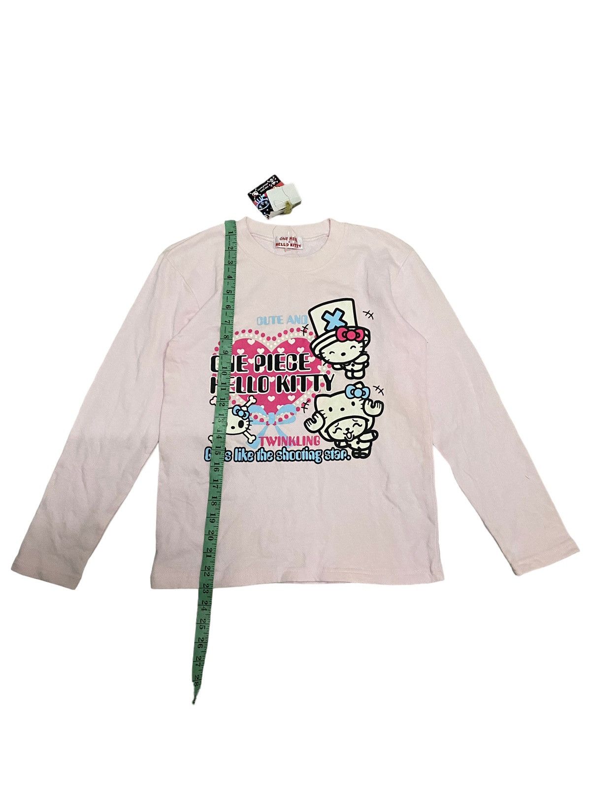 Anime × Cartoon Network × Japanese Brand One Piece X Hello Kitty Longsleeve Tee Size S / US 4 / IT 40 - 8 Thumbnail