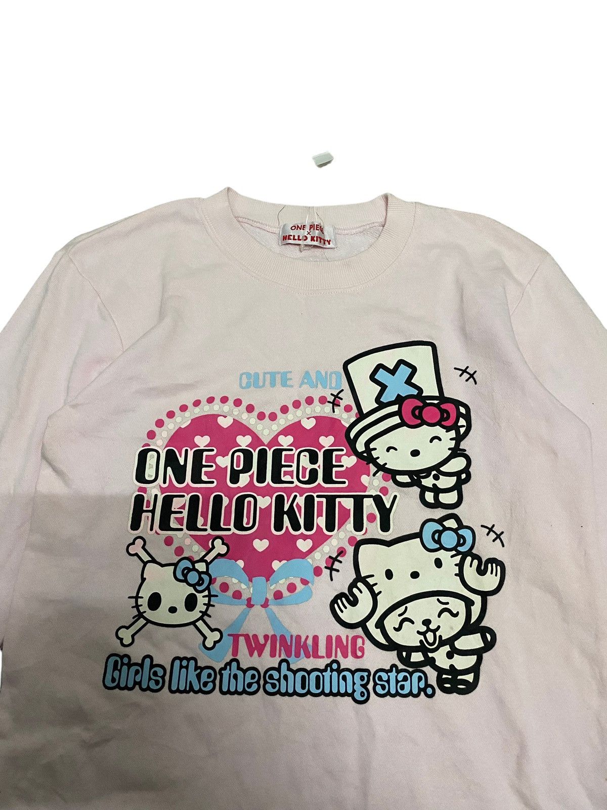 Anime × Cartoon Network × Japanese Brand One Piece X Hello Kitty Longsleeve Tee Size S / US 4 / IT 40 - 3 Thumbnail
