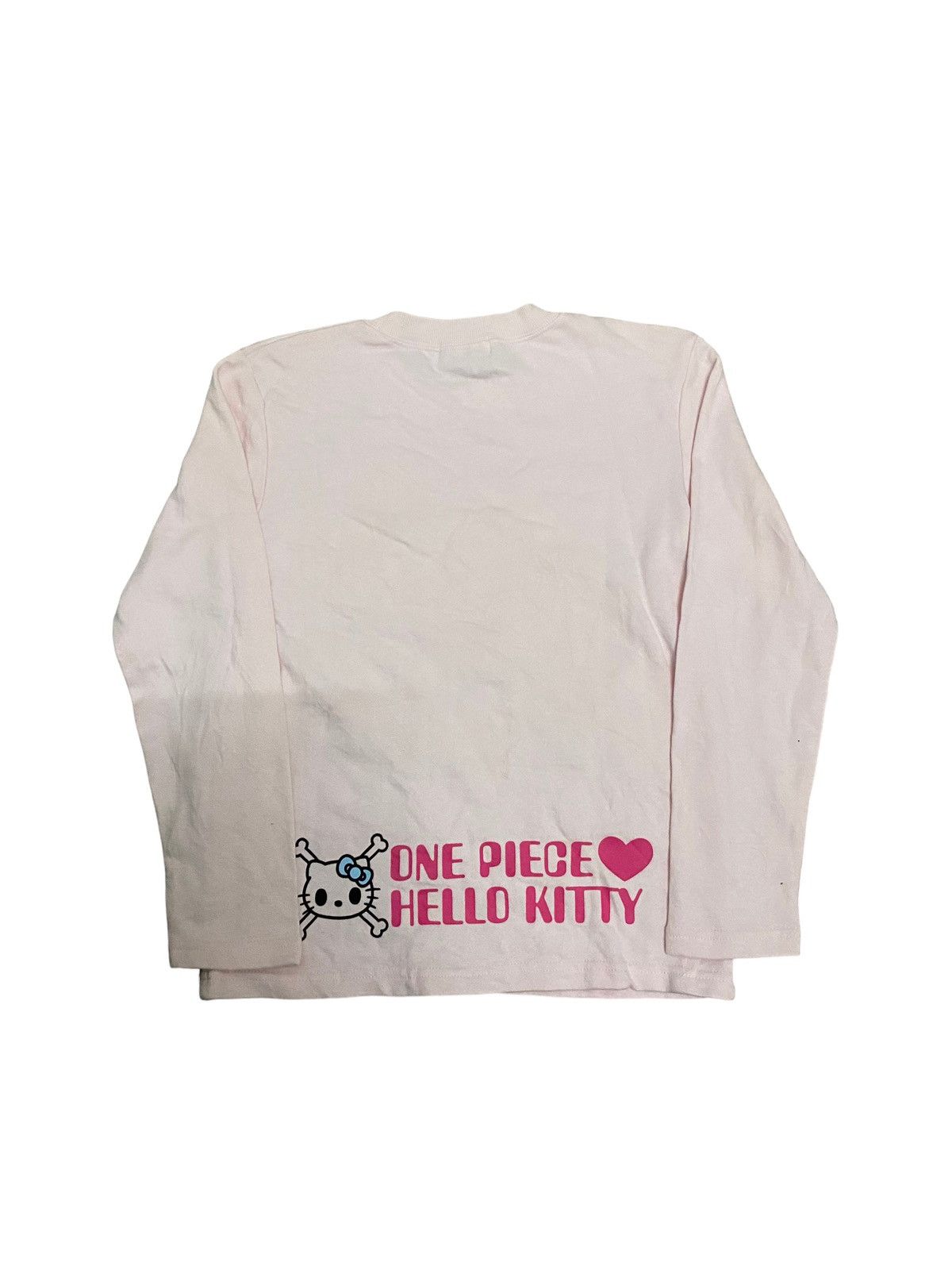 Anime × Cartoon Network × Japanese Brand One Piece X Hello Kitty Longsleeve Tee Size S / US 4 / IT 40 - 2 Thumbnail