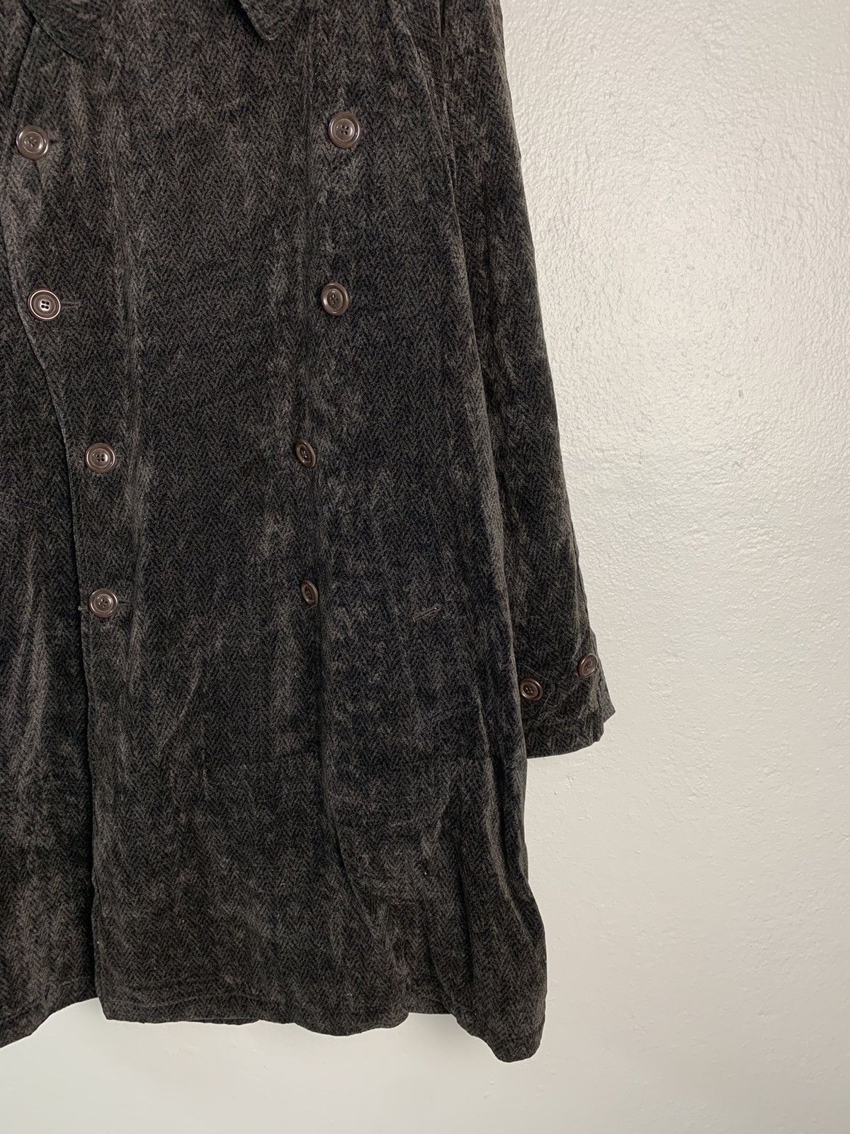 Emporio Armani Vintage Emporio Armani Double Breast Overcoat Size US M / EU 48-50 / 2 - 2 Thumbnail