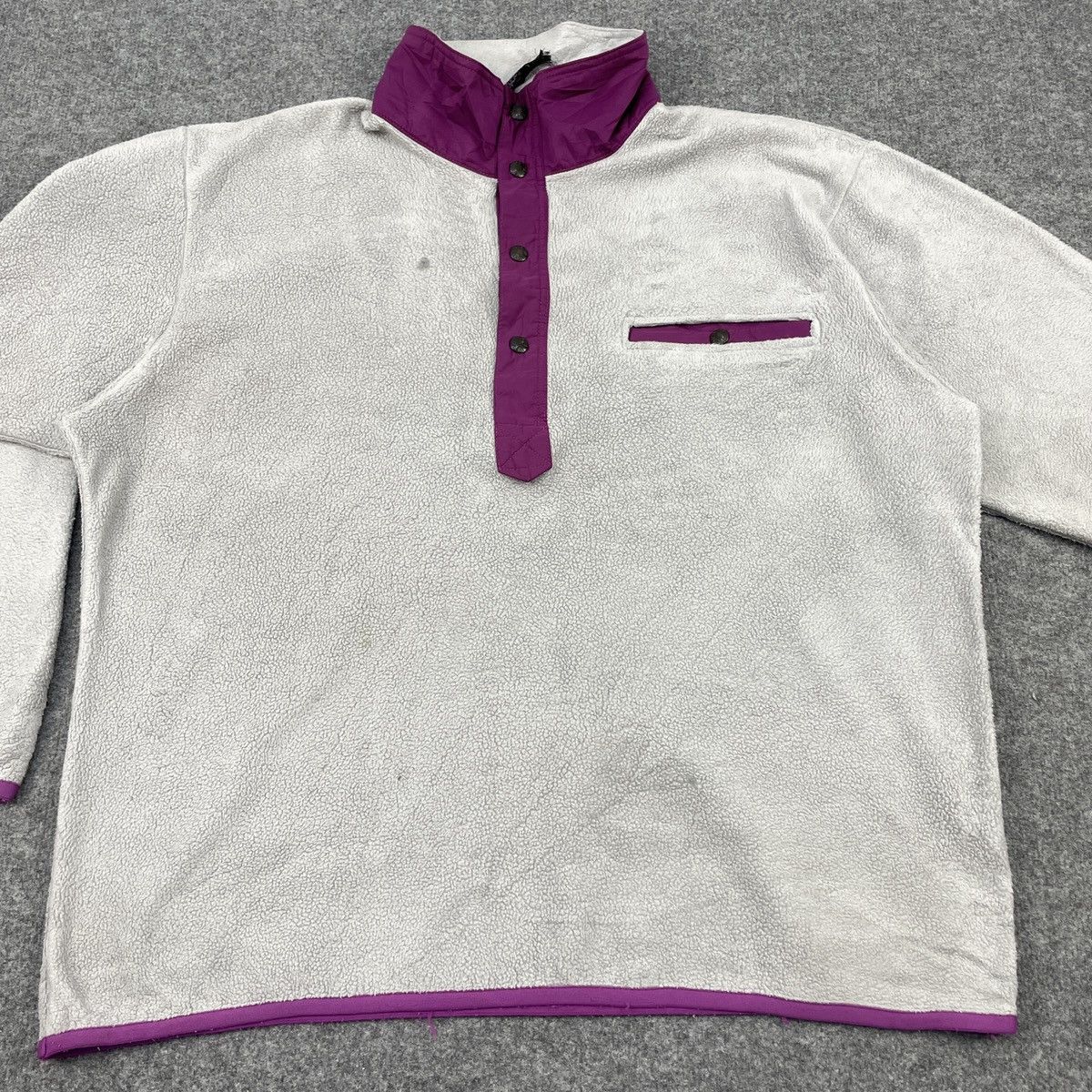 The North Face × Vintage Vintage The North Face Fleece Pullover Sweaters Size US XL / EU 56 / 4 - 3 Thumbnail