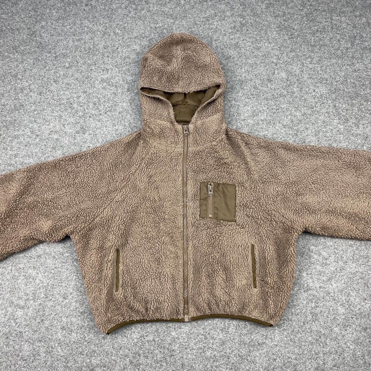 Japanese Brand Rare Vintage Japanese Brand Après Jour Fleece Sherpa Hoodie Size US L / EU 52-54 / 3 - 1 Thumbnail