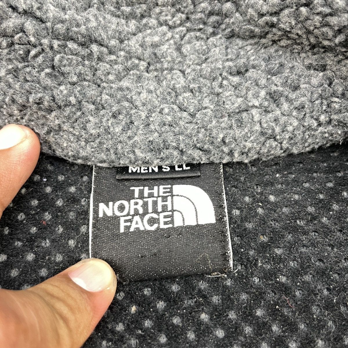 The North Face × Vintage Vintage 90s The North Face Fleece Sherpa Sweaters Size US L / EU 52-54 / 3 - 6 Thumbnail