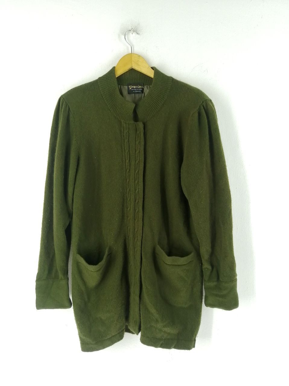 Autumn Cashmere × Japanese Brand VINTAGE GRANCIME CASHMERE JACKET Size US L / EU 52-54 / 3 - 1 Thumbnail