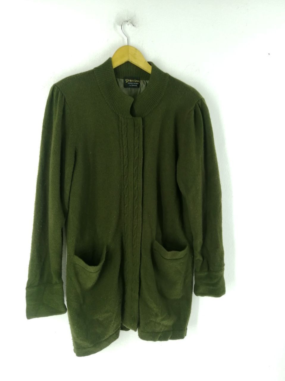 Autumn Cashmere × Japanese Brand VINTAGE GRANCIME CASHMERE JACKET Size US L / EU 52-54 / 3 - 2 Thumbnail