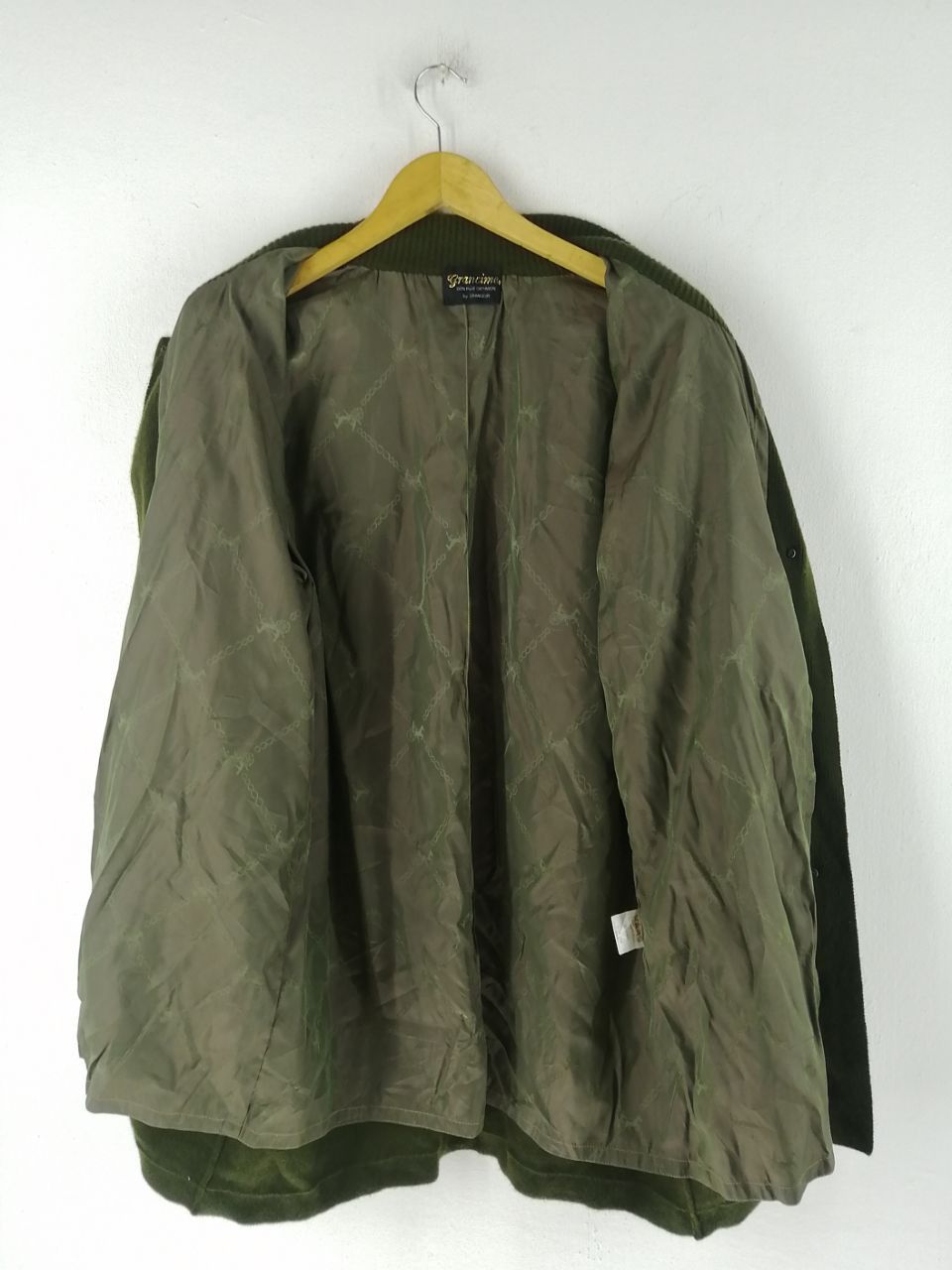 Autumn Cashmere × Japanese Brand VINTAGE GRANCIME CASHMERE JACKET Size US L / EU 52-54 / 3 - 4 Thumbnail