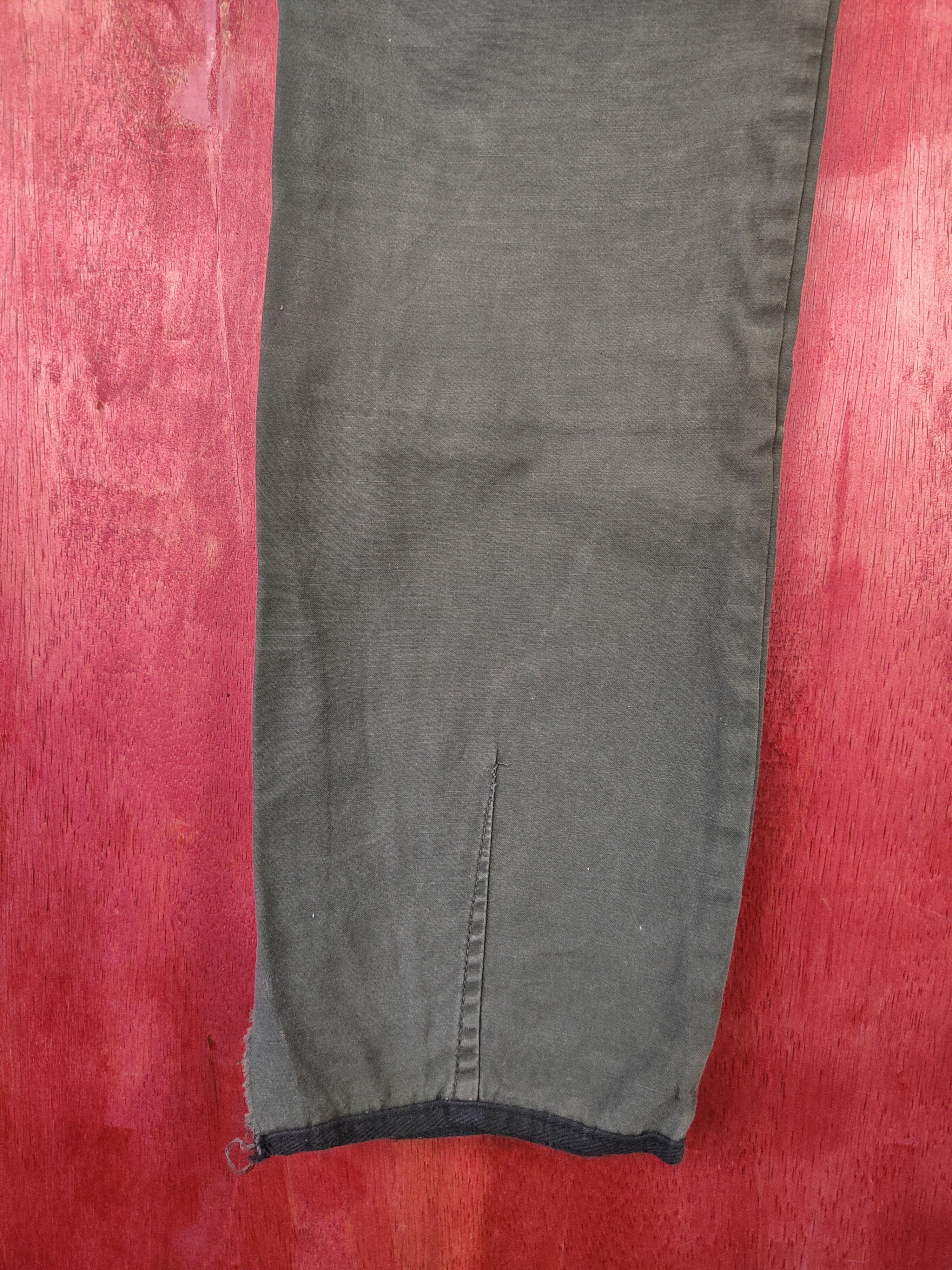 Japanese Brand Back Number® Black Multi Pocket Tactical Cargo Pants #S471 Size US 32 / EU 48 - 10 Thumbnail