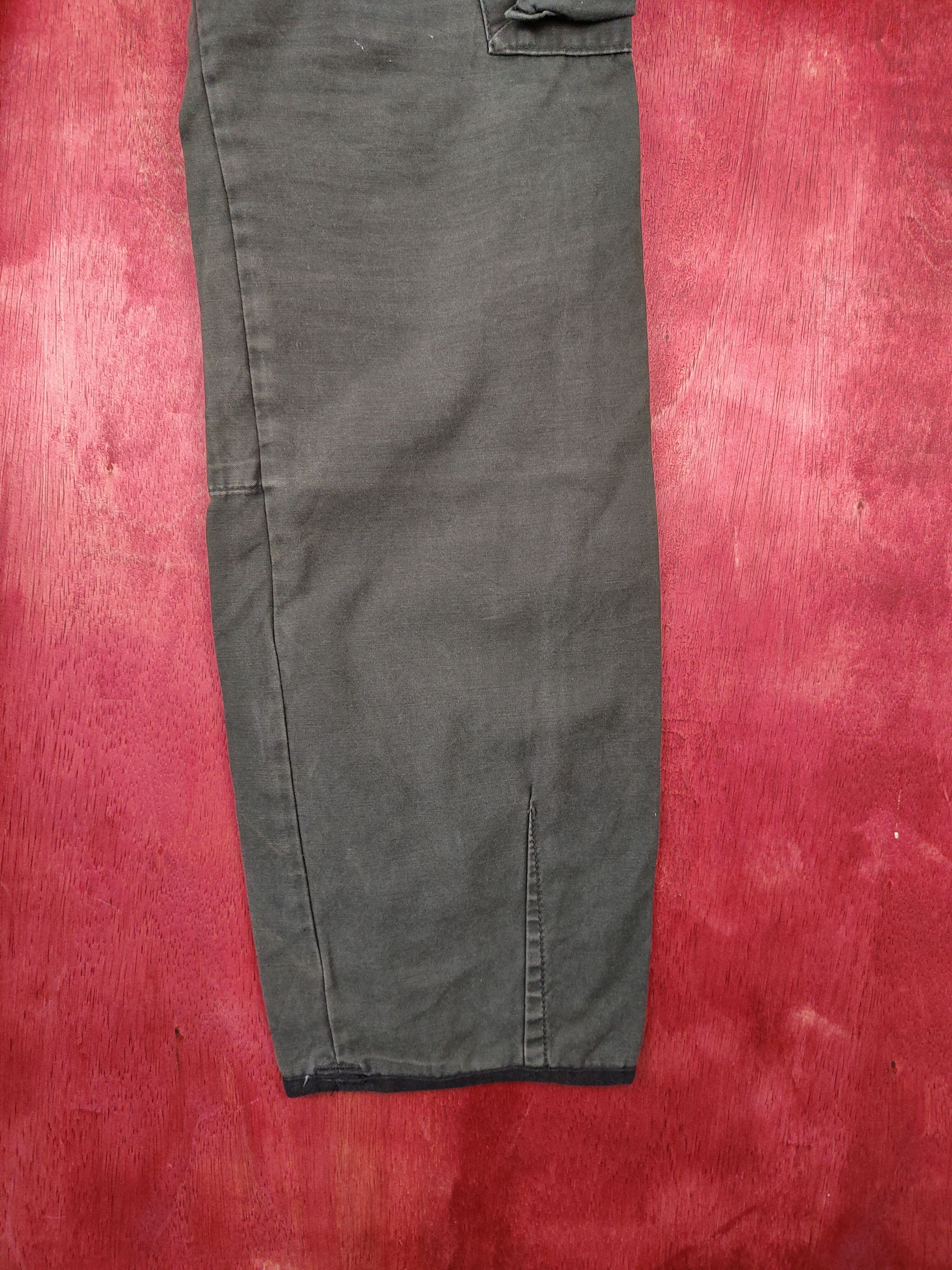 Japanese Brand Back Number® Black Multi Pocket Tactical Cargo Pants #S471 Size US 32 / EU 48 - 12 Thumbnail