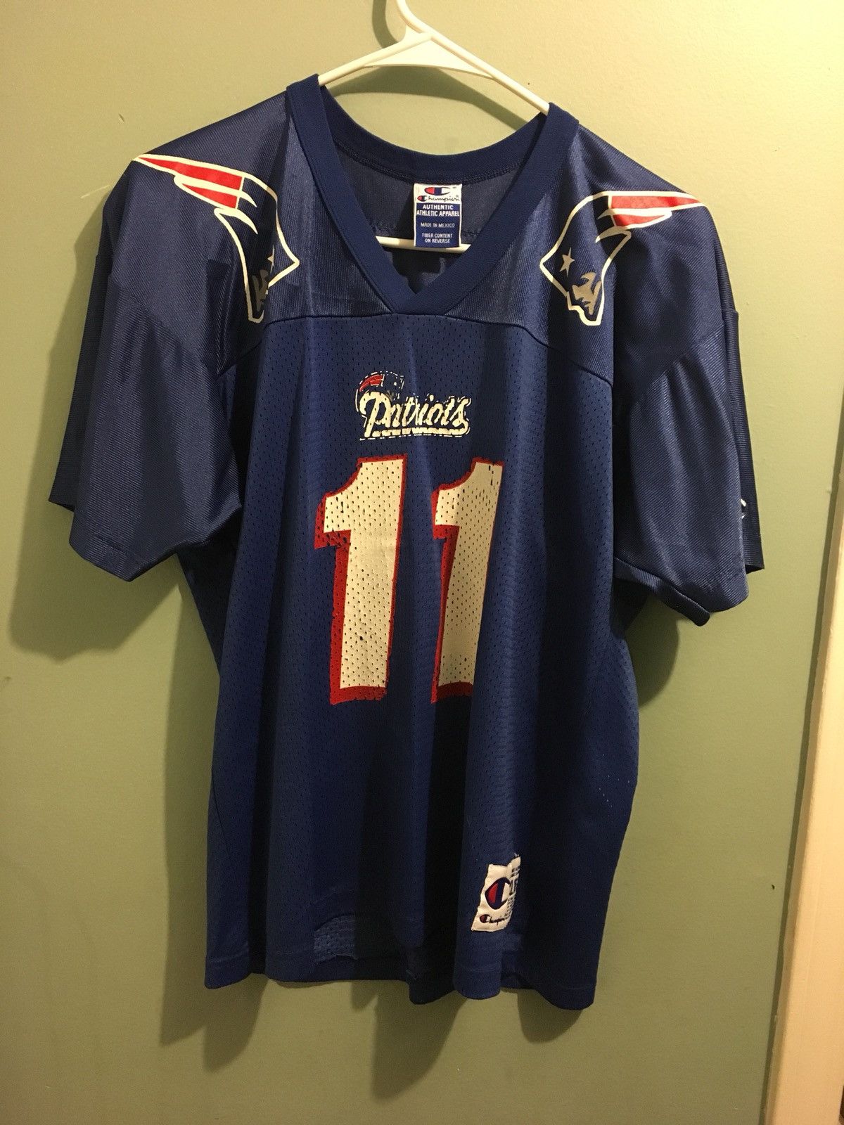Champion Vintage Champion Patriots Jersey Size US S / EU 44-46 / 1 - 1 Thumbnail