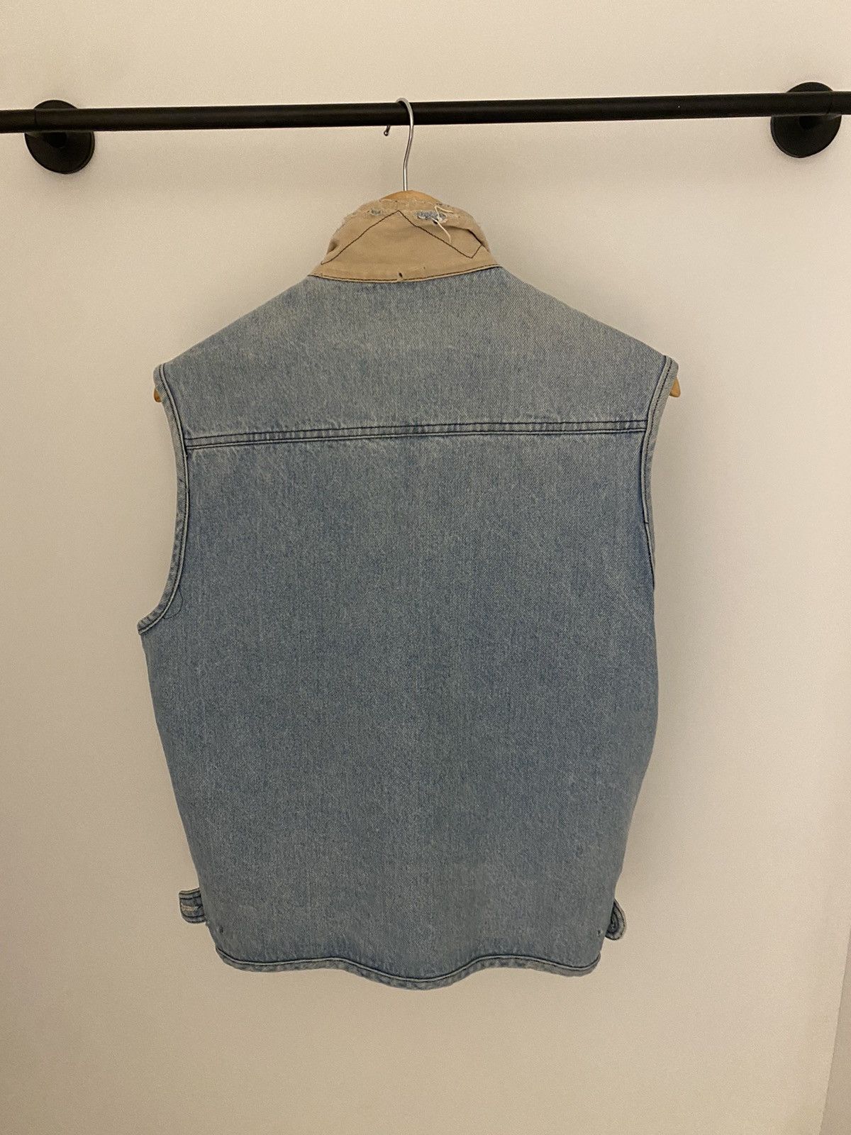 Valentino × Vintage RARE vintage Valentino denim jean vest Size XL / US 12-14 / IT 48-50 - 12 Thumbnail