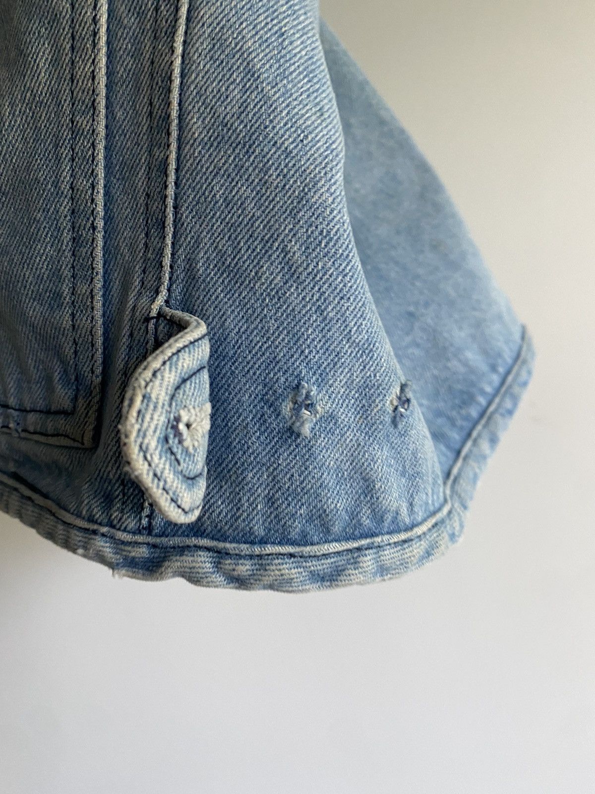 Valentino × Vintage RARE vintage Valentino denim jean vest Size XL / US 12-14 / IT 48-50 - 9 Thumbnail