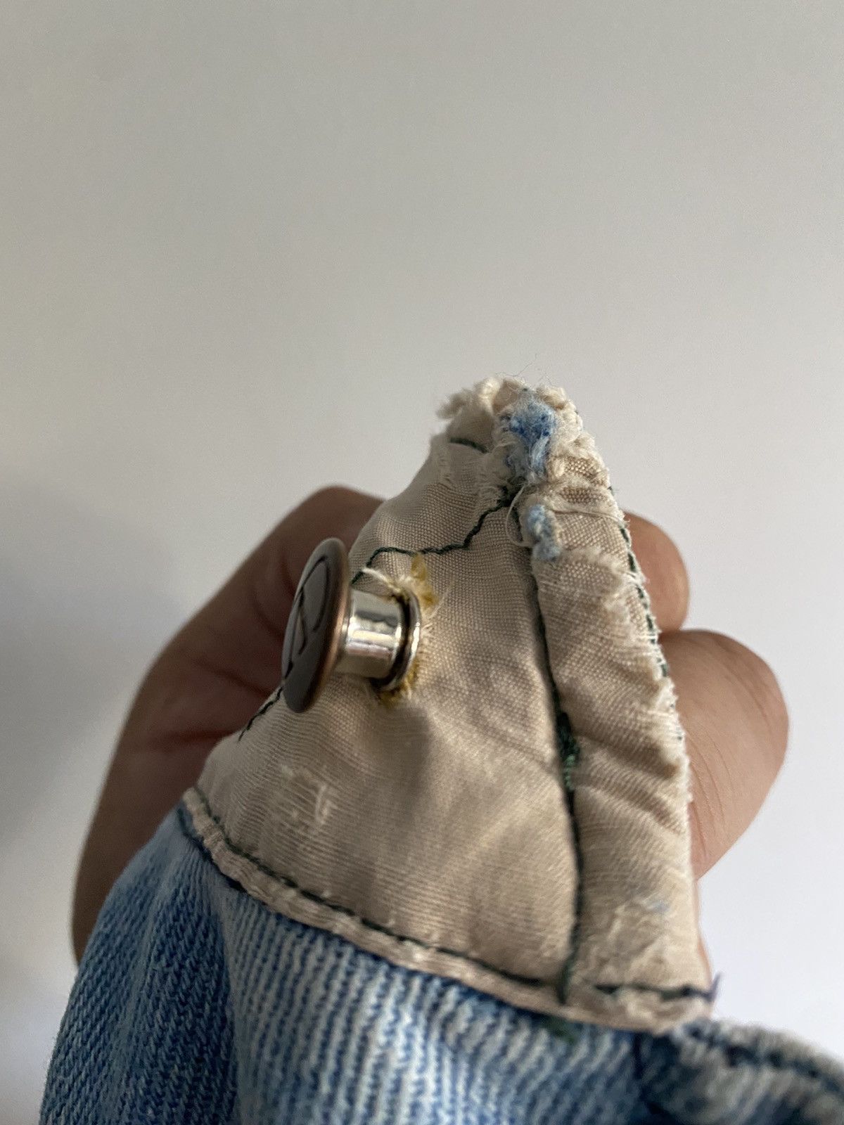 Valentino × Vintage RARE vintage Valentino denim jean vest Size XL / US 12-14 / IT 48-50 - 10 Thumbnail