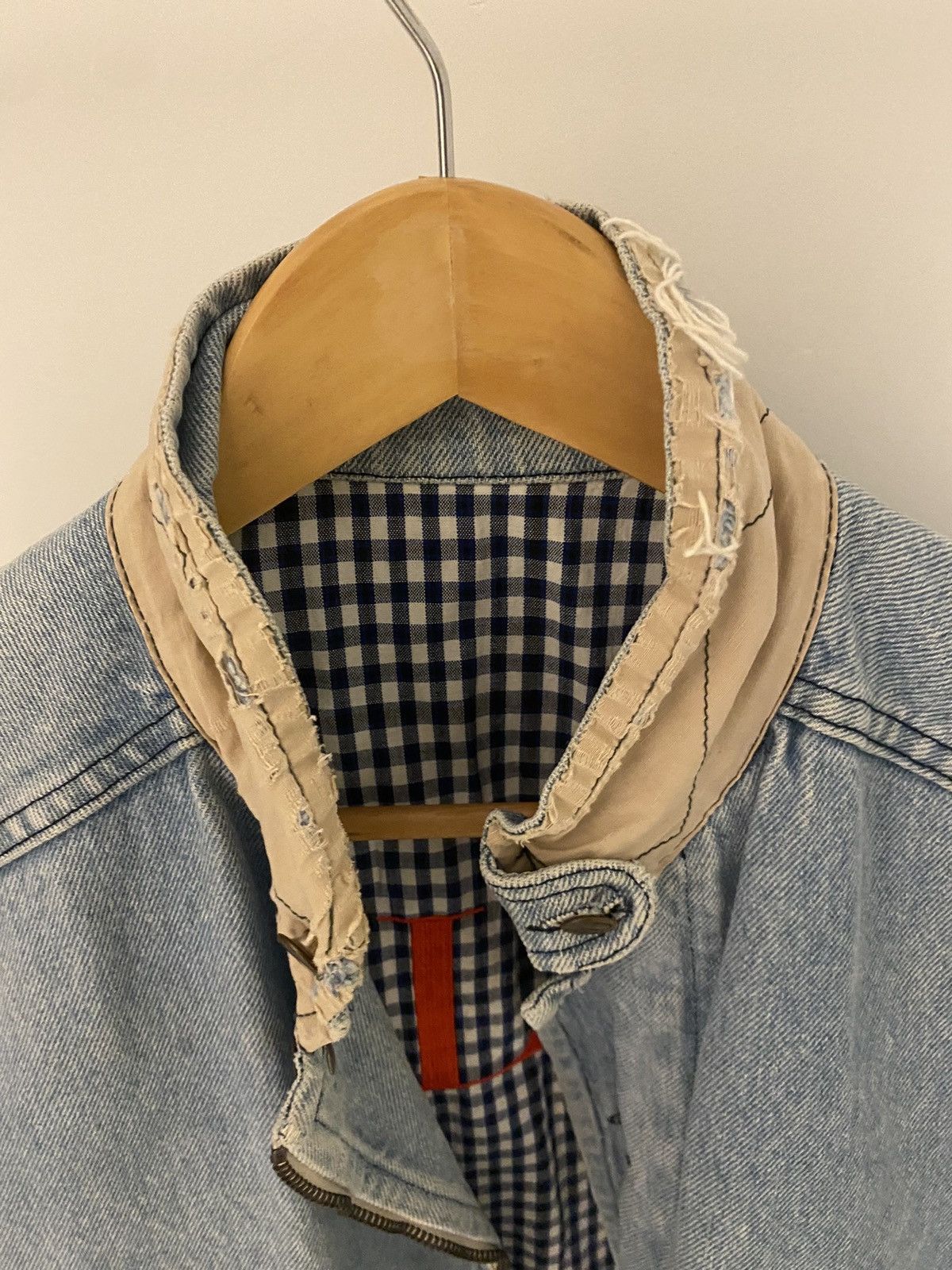 Valentino × Vintage RARE vintage Valentino denim jean vest Size XL / US 12-14 / IT 48-50 - 15 Thumbnail