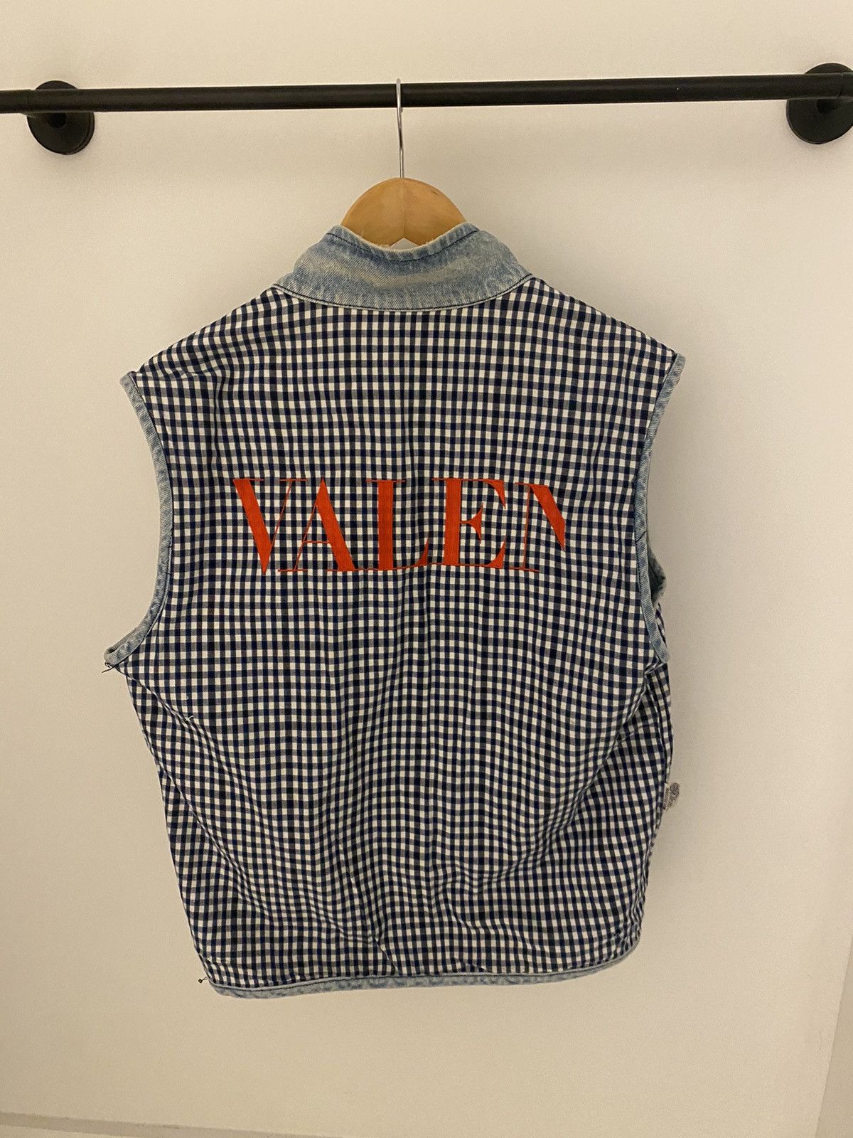 Valentino × Vintage RARE vintage Valentino denim jean vest Size XL / US 12-14 / IT 48-50 - 7 Thumbnail