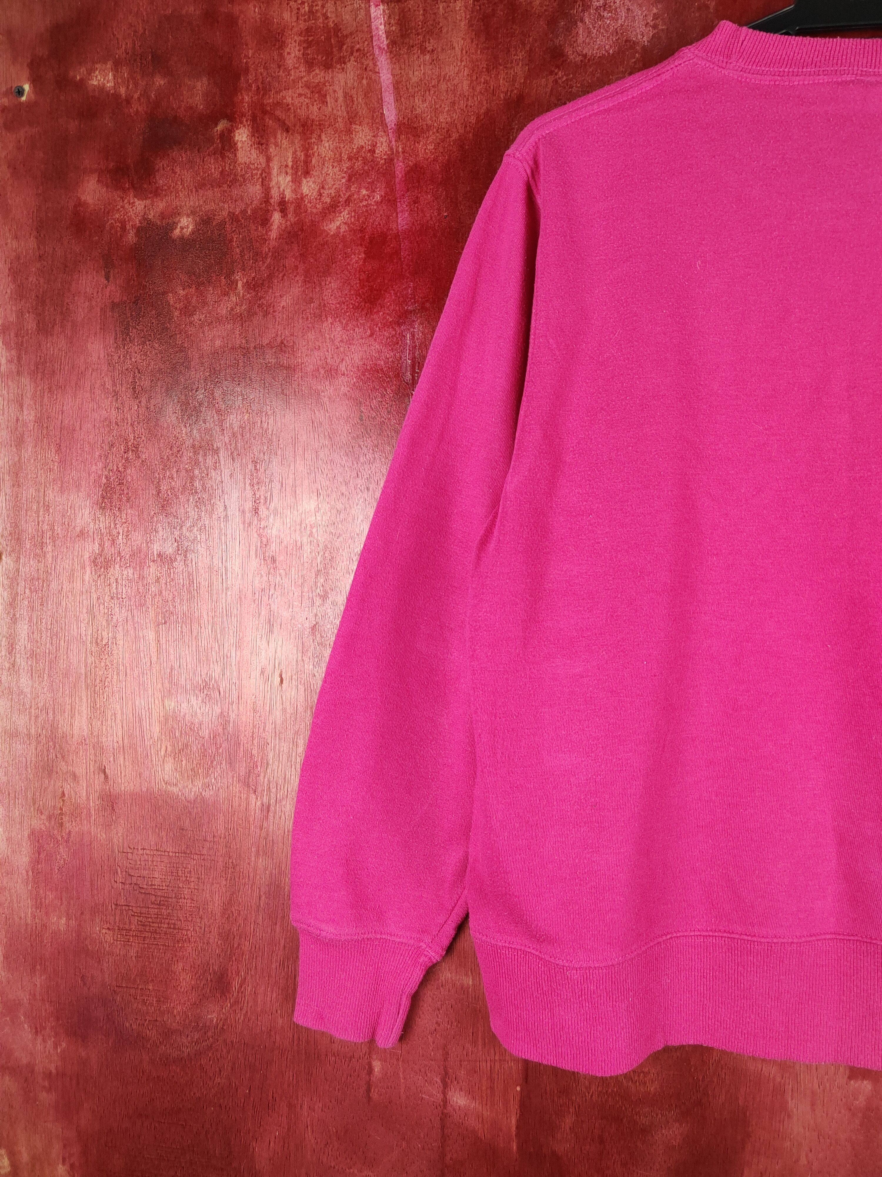 Japanese Brand × Vintage UITTG Baby Pink Sweatshirt like bape #258B Size M / US 6-8 / IT 42-44 - 8 Thumbnail