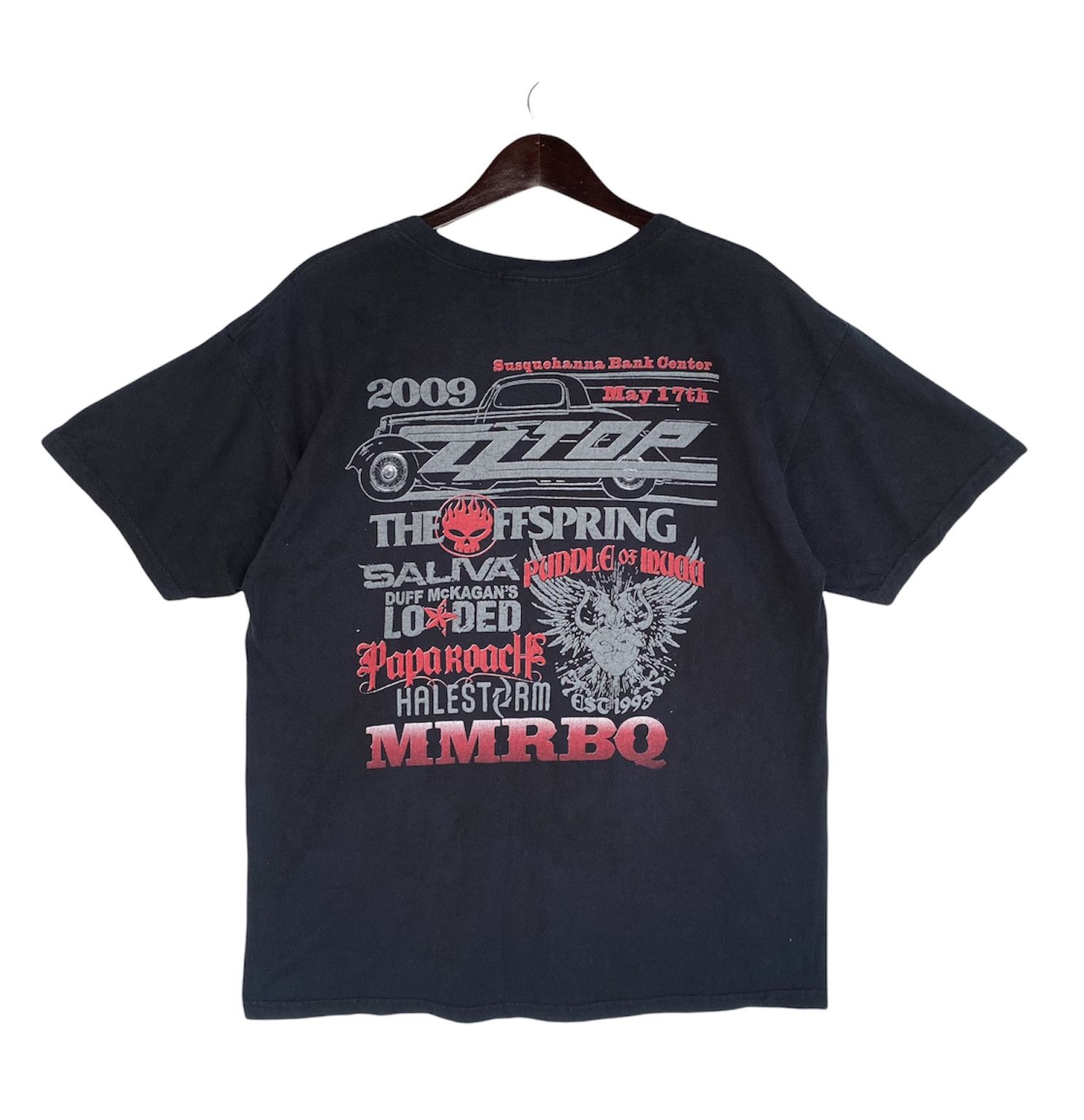 Band Tees MMRBQ offspring Saliva Loaded concert tour band tee shirt Size US L / EU 52-54 / 3 - 1 Thumbnail