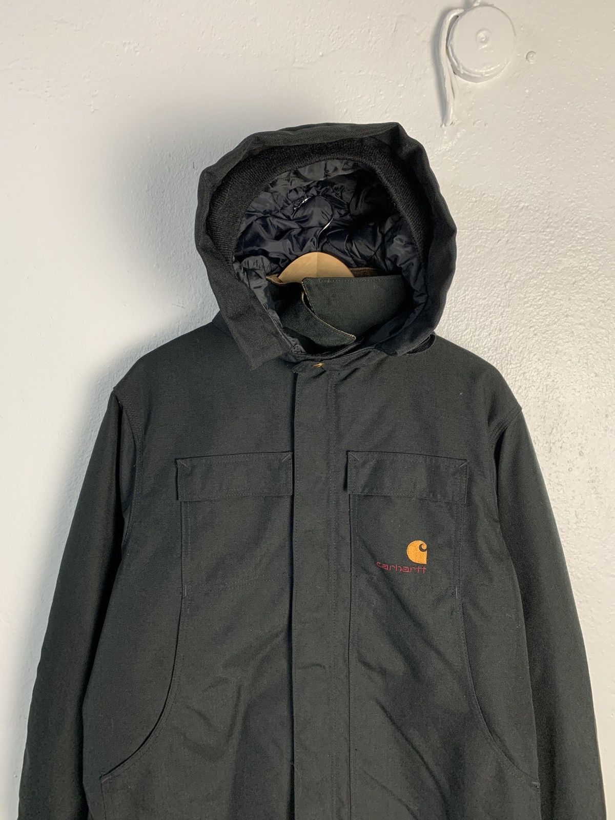 Carhartt Vintage Deadstock Carhatt Hooded Jacket Size US XL / EU 56 / 4 - 4 Thumbnail