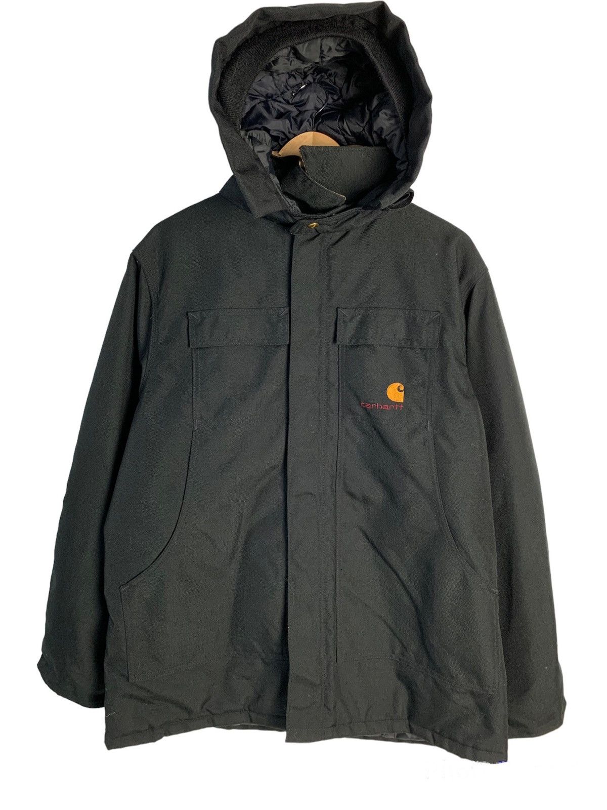 Carhartt Vintage Deadstock Carhatt Hooded Jacket Size US XL / EU 56 / 4 - 1 Thumbnail