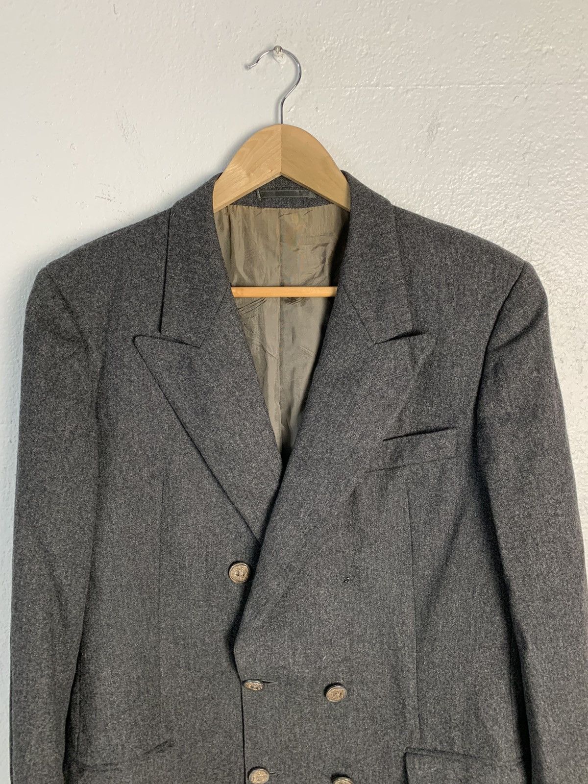 Celine Vintage Celine x Cerruti 1881 Wool Blazer Jacket Size US S / EU 44-46 / 1 - 4 Thumbnail