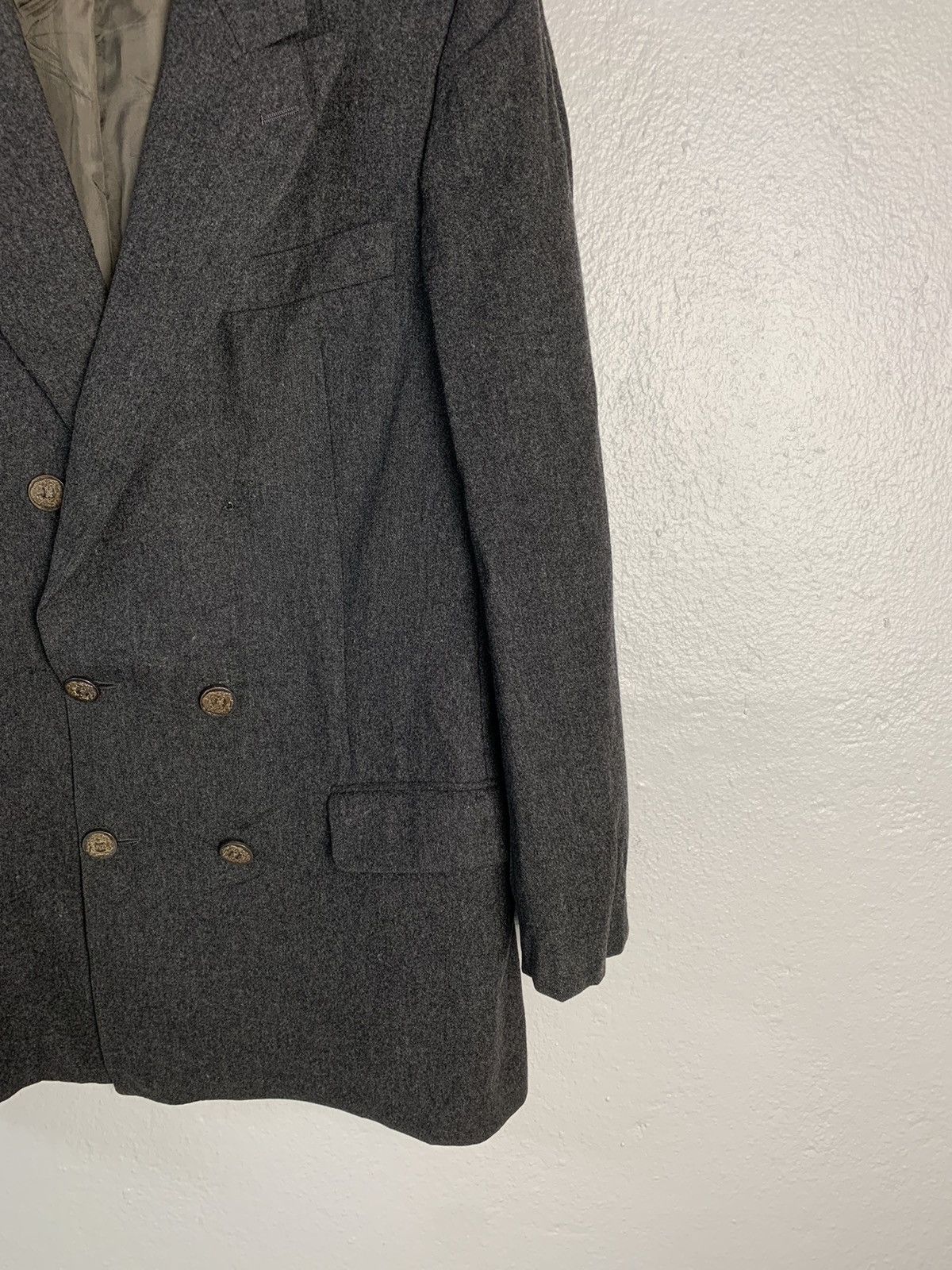 Celine Vintage Celine x Cerruti 1881 Wool Blazer Jacket Size US S / EU 44-46 / 1 - 2 Thumbnail