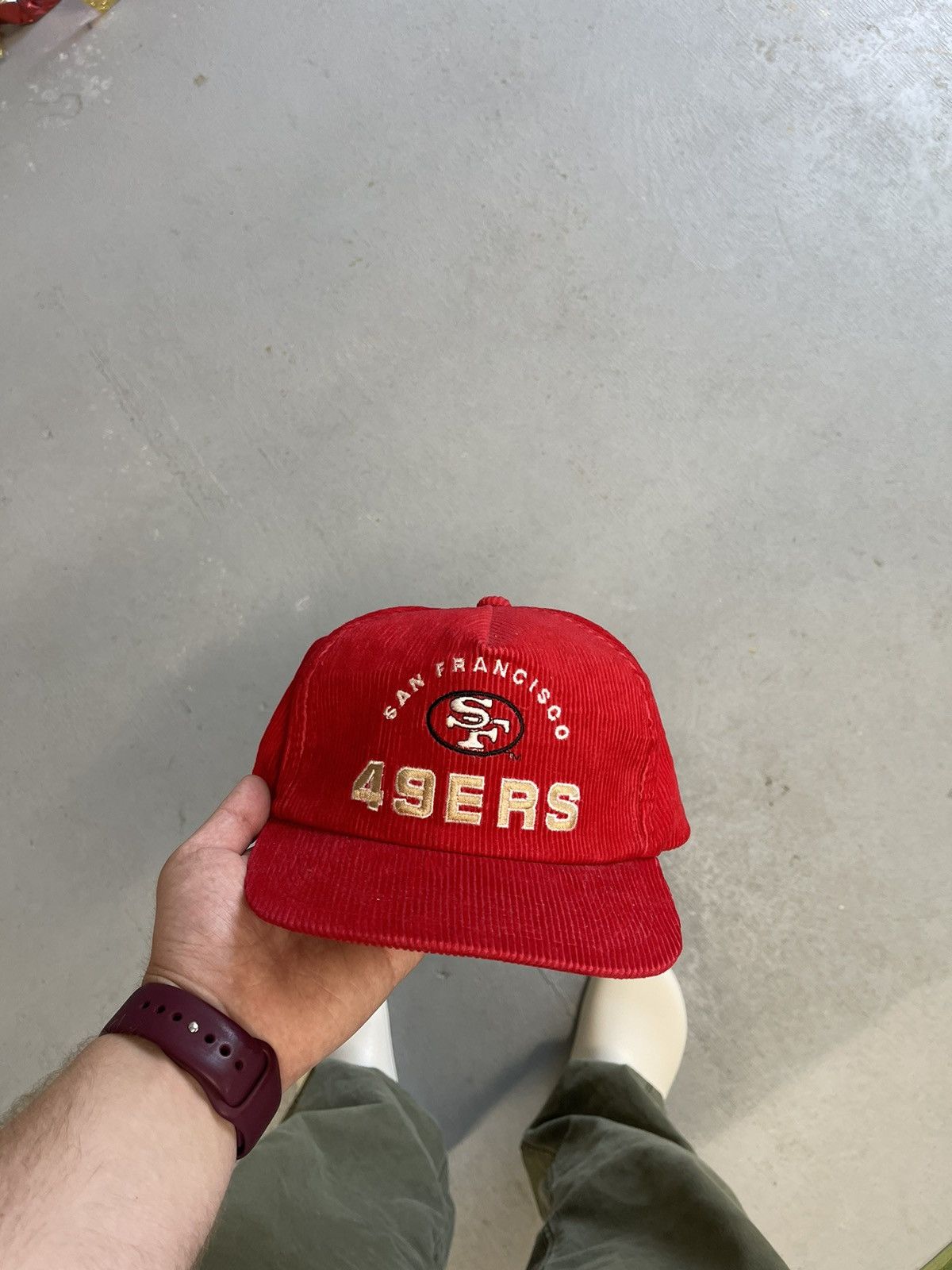 San Francisco 49ers Sports Specialties Corduroy Original Hat