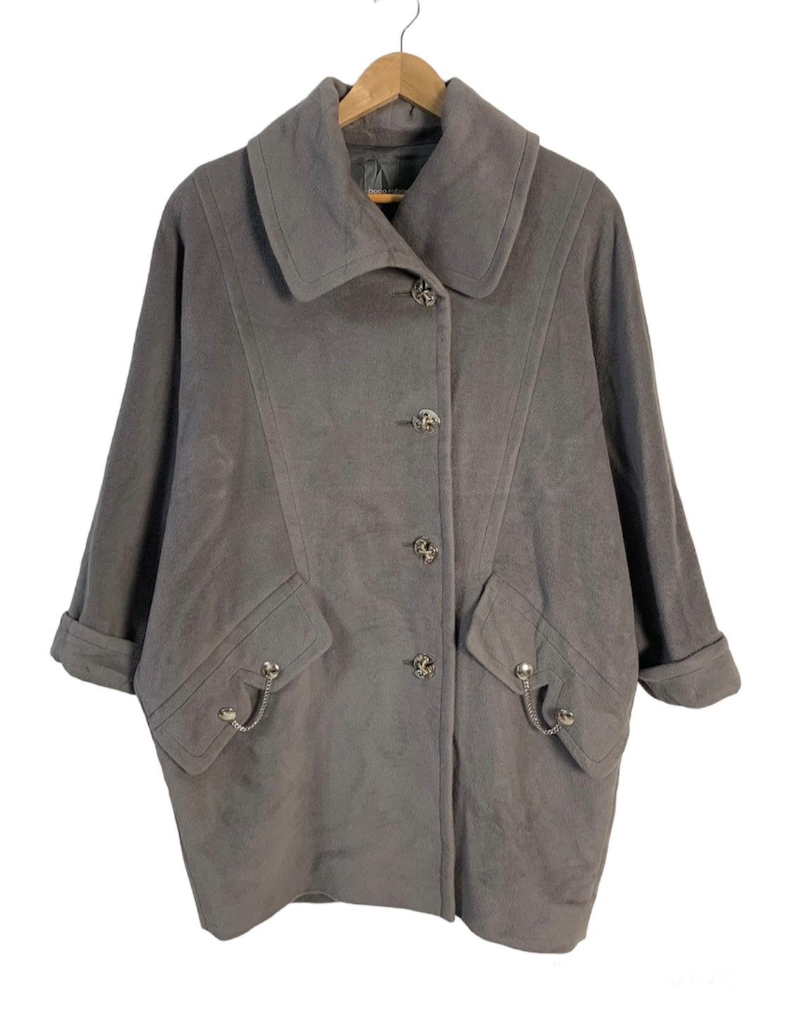 Paco Rabanne Paco Rabanne Overcoat Size L / US 10 / IT 46 - 1 Thumbnail