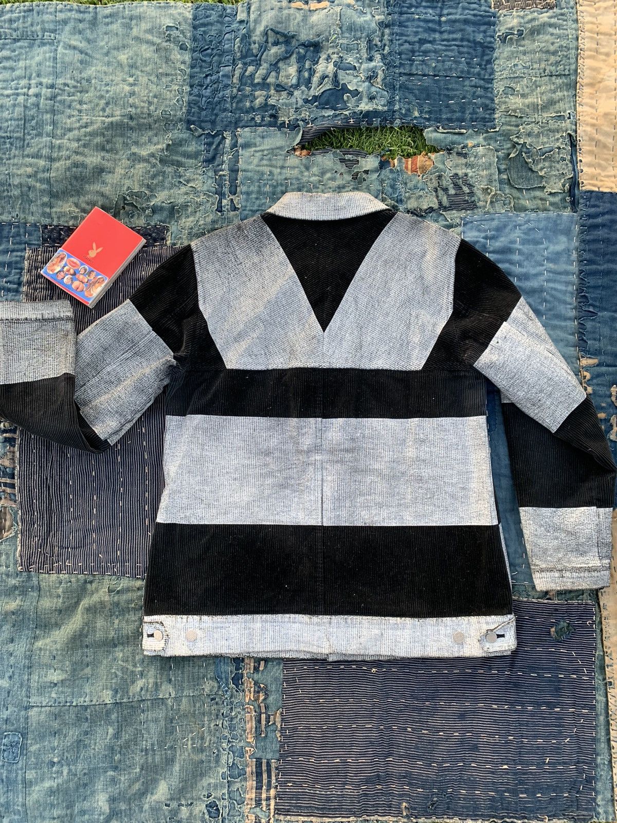 Undercover 96A/W Wire Collection Corduroy Paint Prisoner Jacket Size US L / EU 52-54 / 3 - 6 Thumbnail