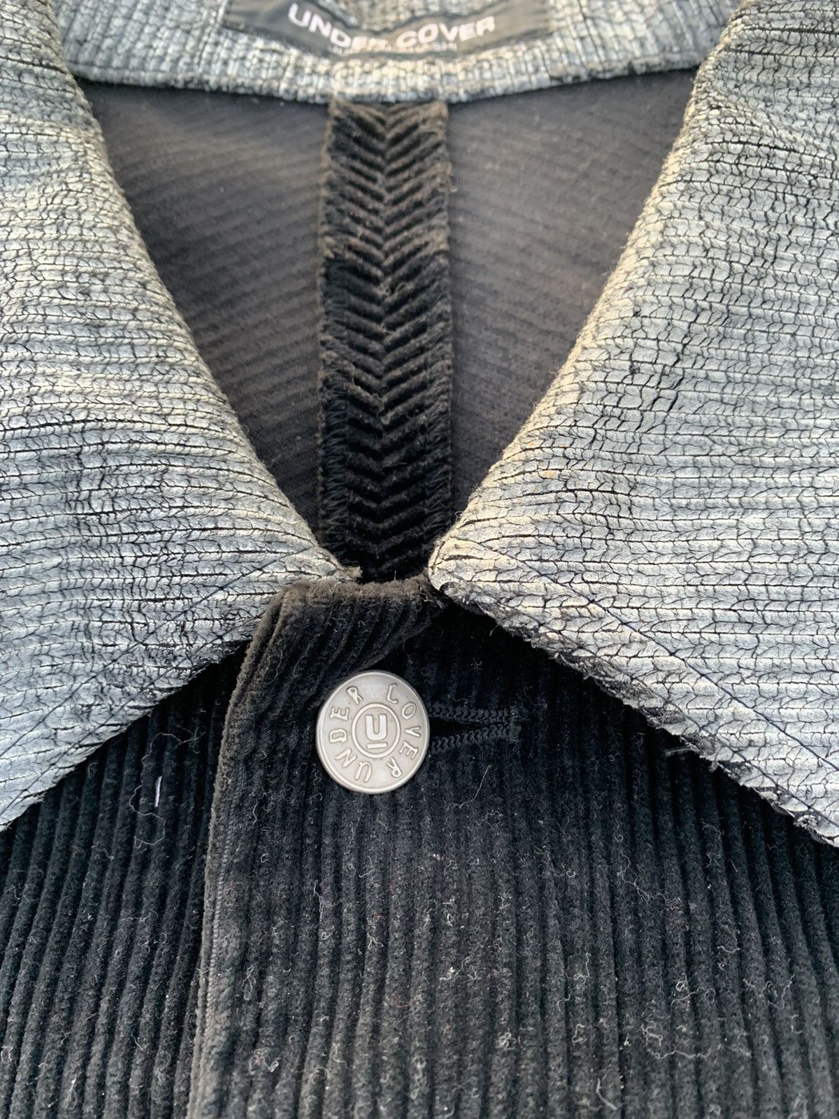Undercover 96A/W Wire Collection Corduroy Paint Prisoner Jacket Size US L / EU 52-54 / 3 - 4 Thumbnail