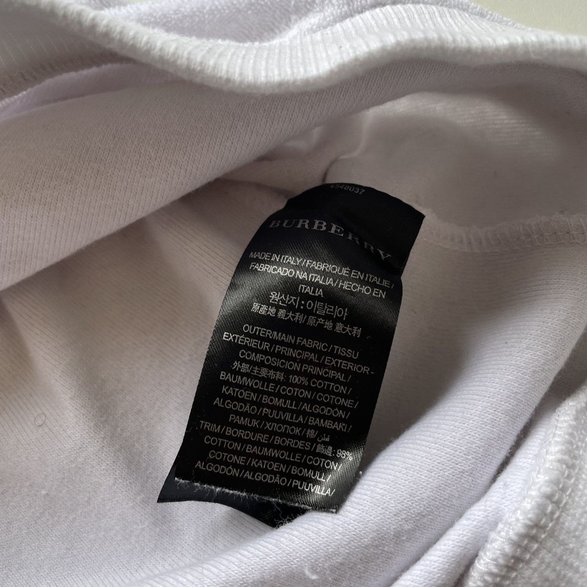 Burberry Vintage 2000s Burberry Rainbow Spell Out Crewneck Mens Small Size US S / EU 44-46 / 1 - 7 Thumbnail