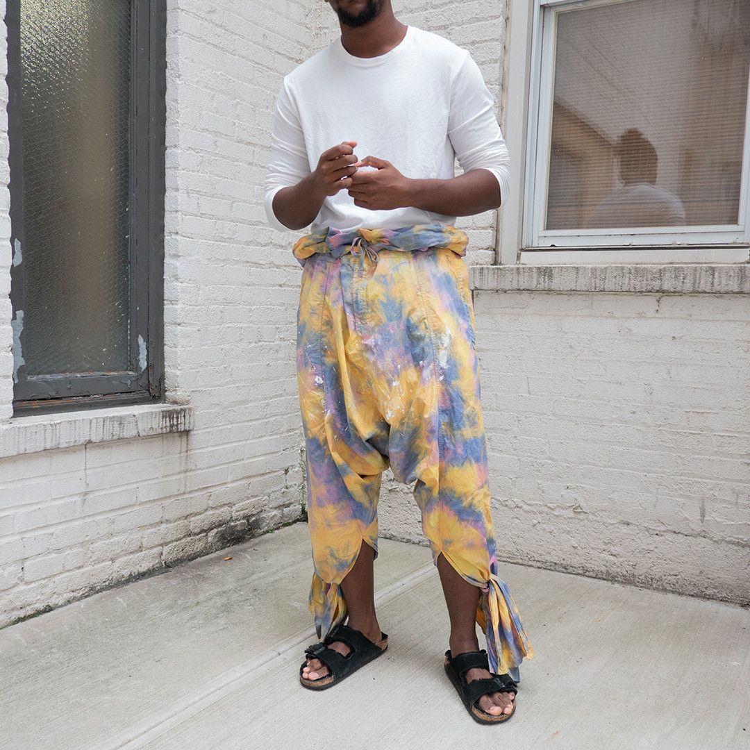 Kapital Tie Dye Harem Painter Pants Size US 32 / EU 48 - 2 Thumbnail