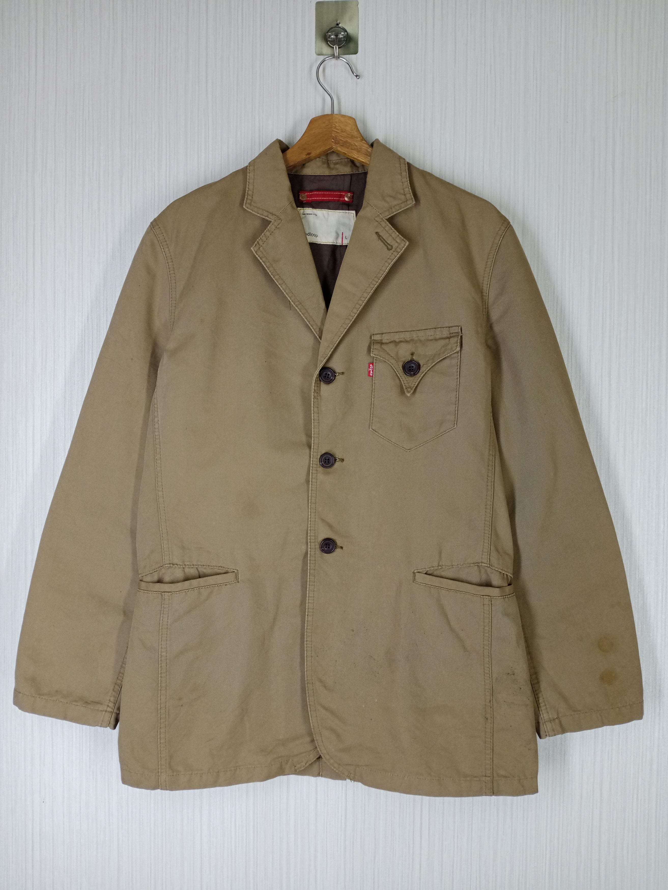 Levi's RARE VINTAGE LEVI'S REDLOOP CHORE JACKET Size US L / EU 52-54 / 3 - 1 Thumbnail
