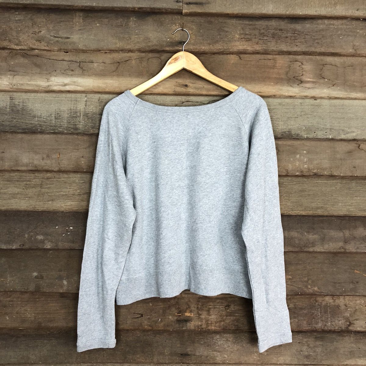 Japanese Brand Heart Market FREE Grey Sweatshirt crop top #5714 Size M / US 6-8 / IT 42-44 - 13 Thumbnail