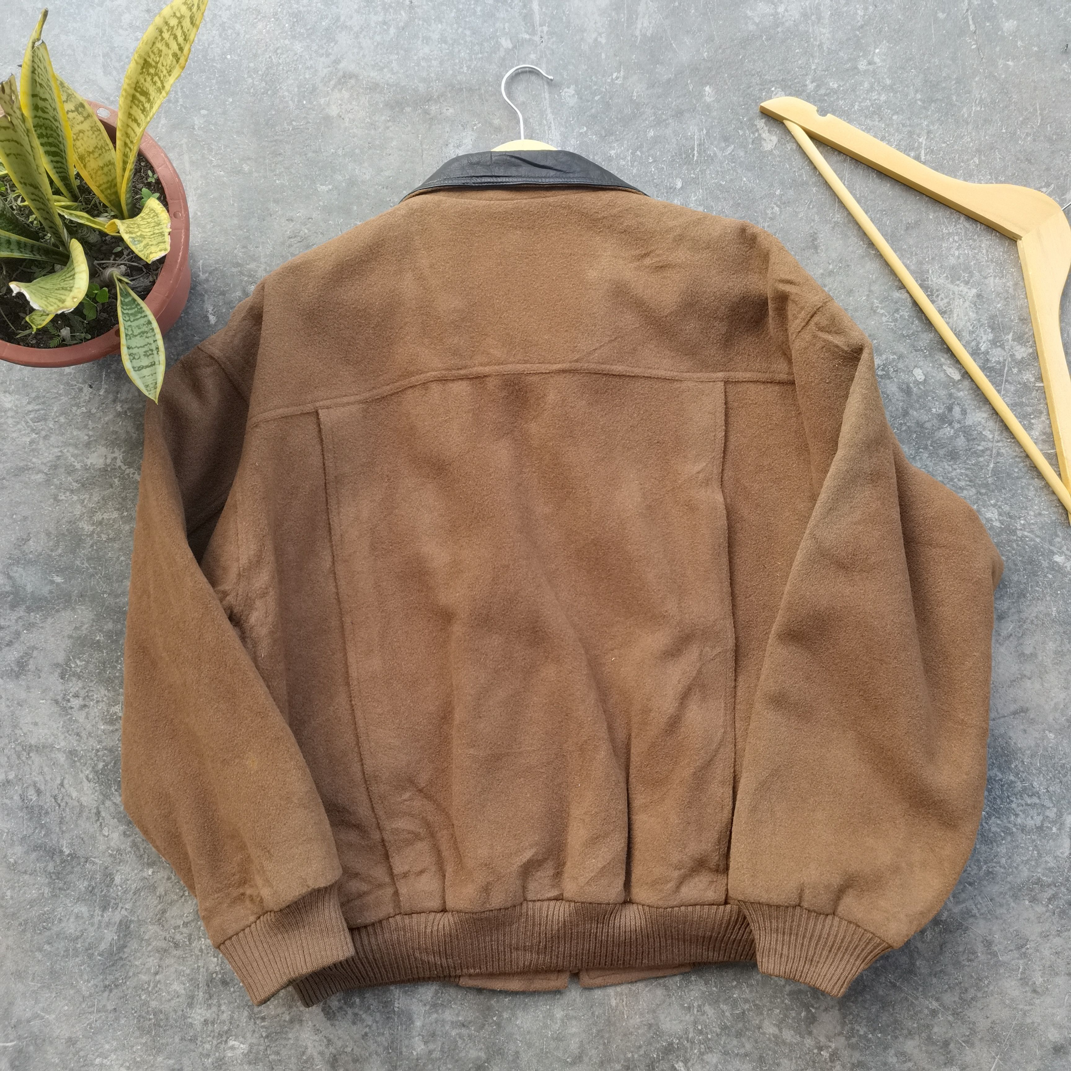 If Six Was Nine Vintage🖤 Melka Sweden Bombers Style Wool Jacket Size US L / EU 52-54 / 3 - 8 Thumbnail