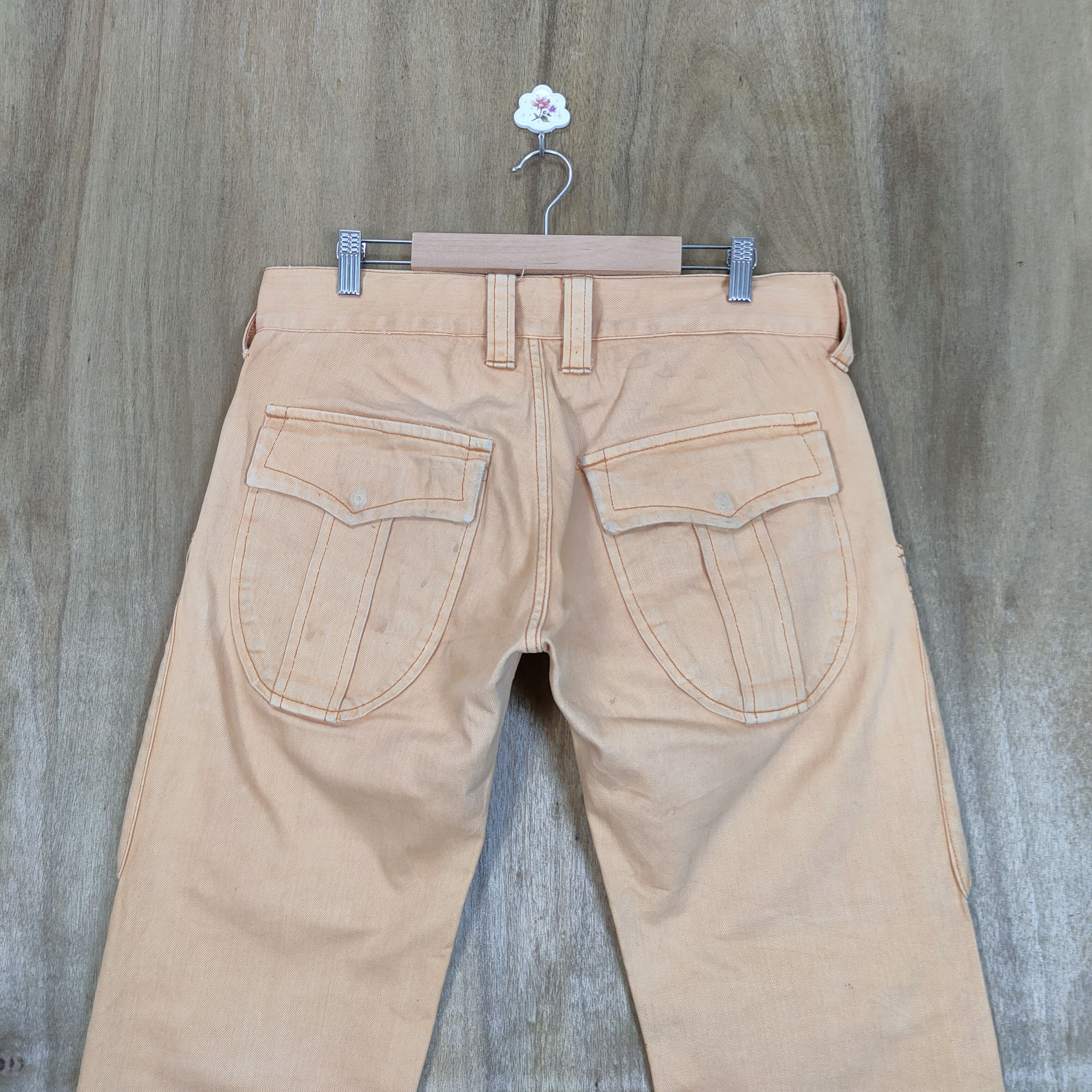 Chevignon VINTAGE CHEVIGNON FADED CARGO PANTS Size US 33 - 11 Thumbnail