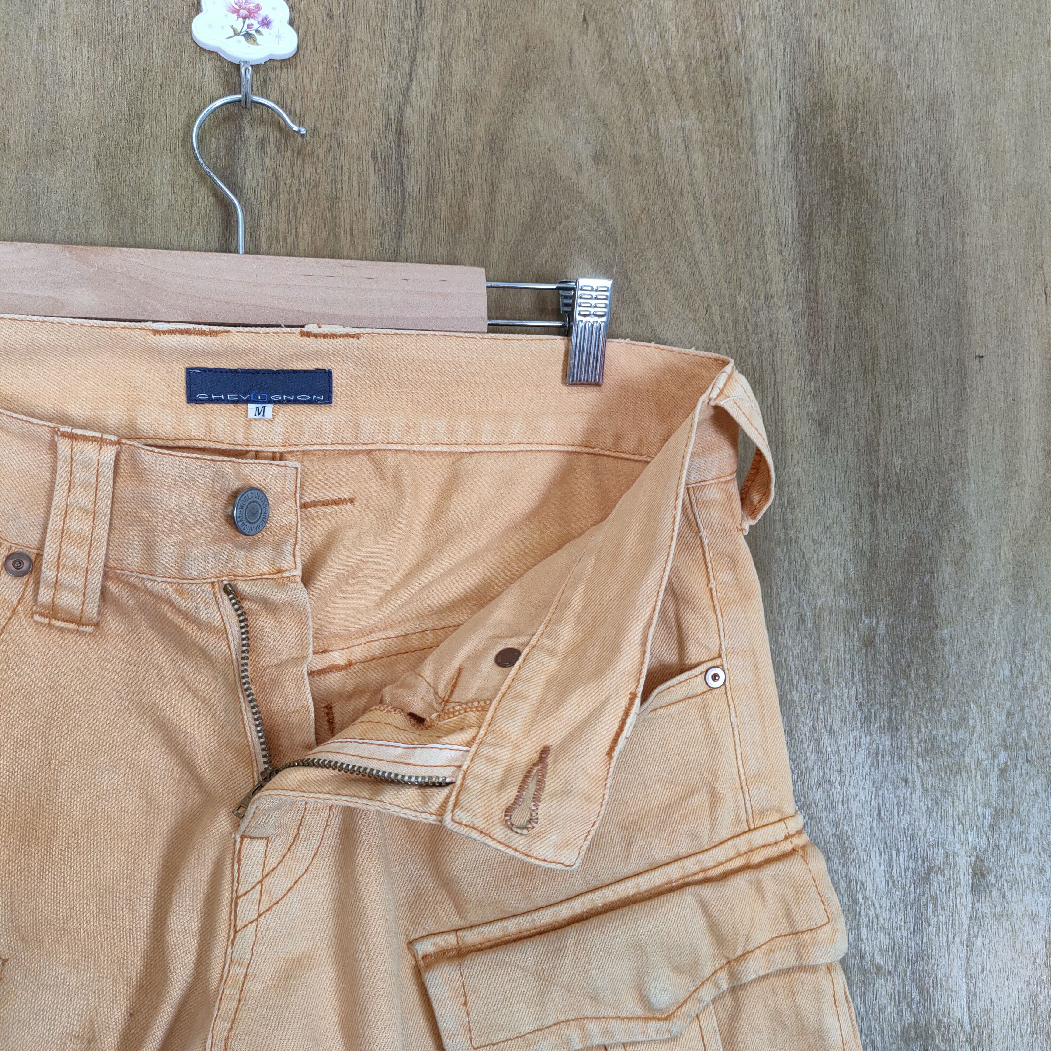 Chevignon VINTAGE CHEVIGNON FADED CARGO PANTS Size US 33 - 14 Thumbnail