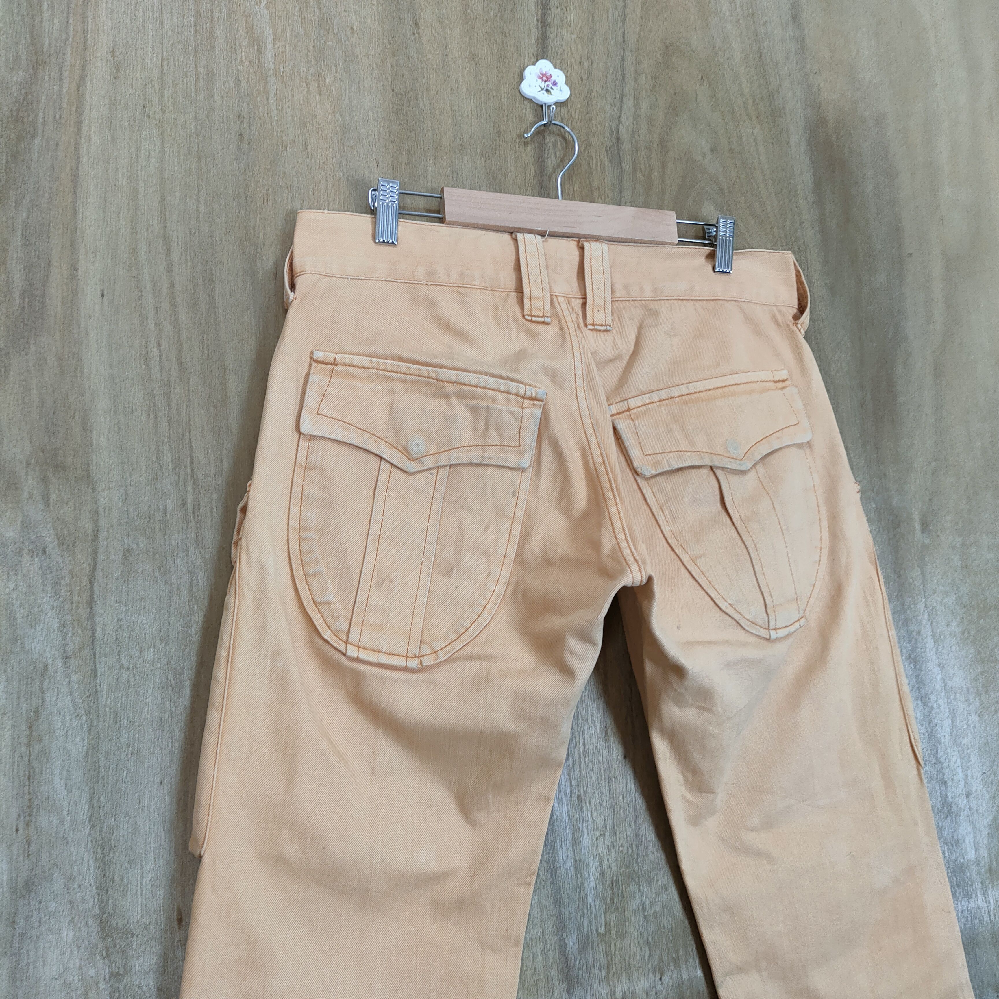 Chevignon VINTAGE CHEVIGNON FADED CARGO PANTS Size US 33 - 13 Thumbnail
