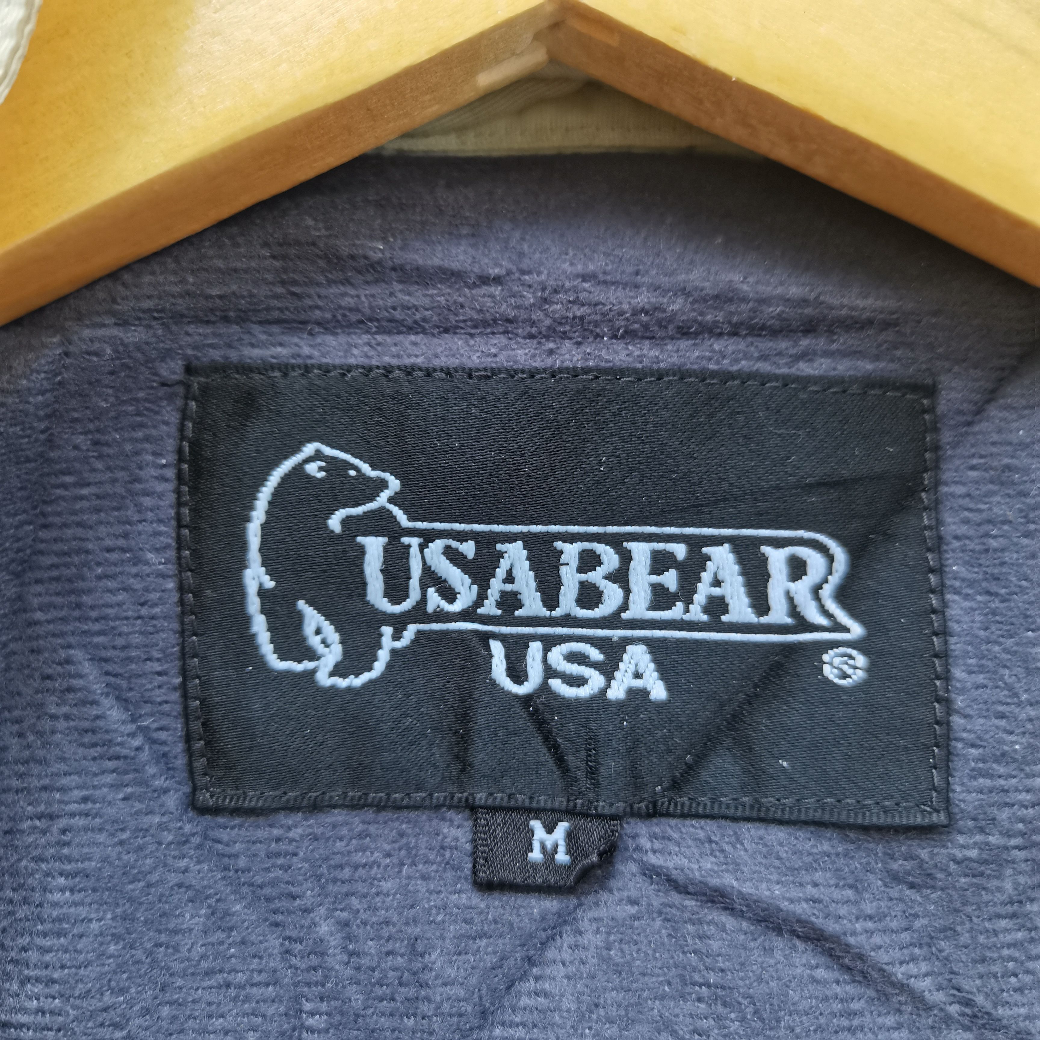 Golden Bear × Vintage Vintage USA BEAR Zipper Up Hoodie Jacket Size US M / EU 48-50 / 2 - 12 Thumbnail