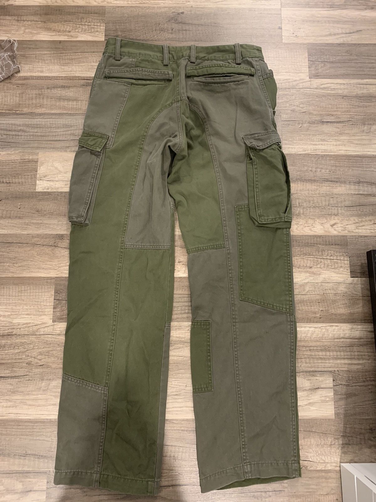 Japanese Brand Crazy Patchwork Cargos Size US 29 - 2 Thumbnail