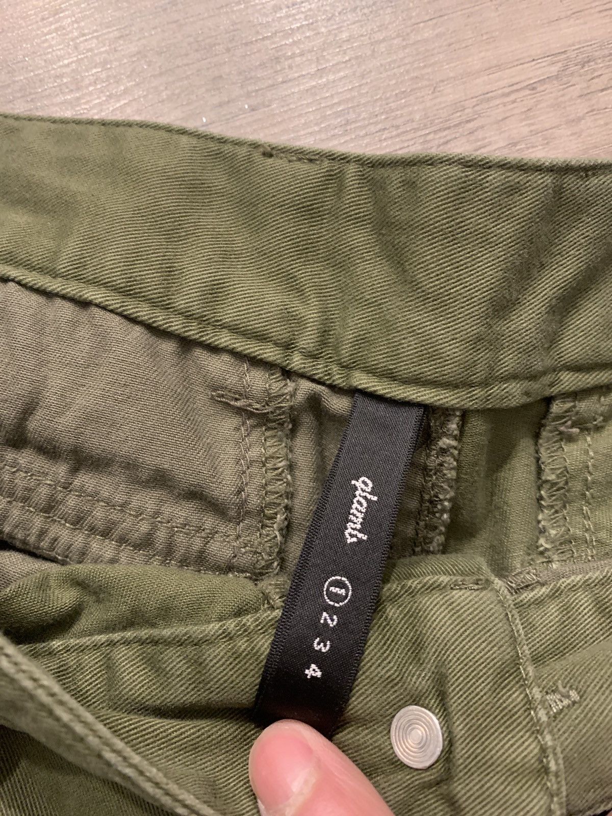 Japanese Brand Crazy Patchwork Cargos Size US 29 - 3 Thumbnail
