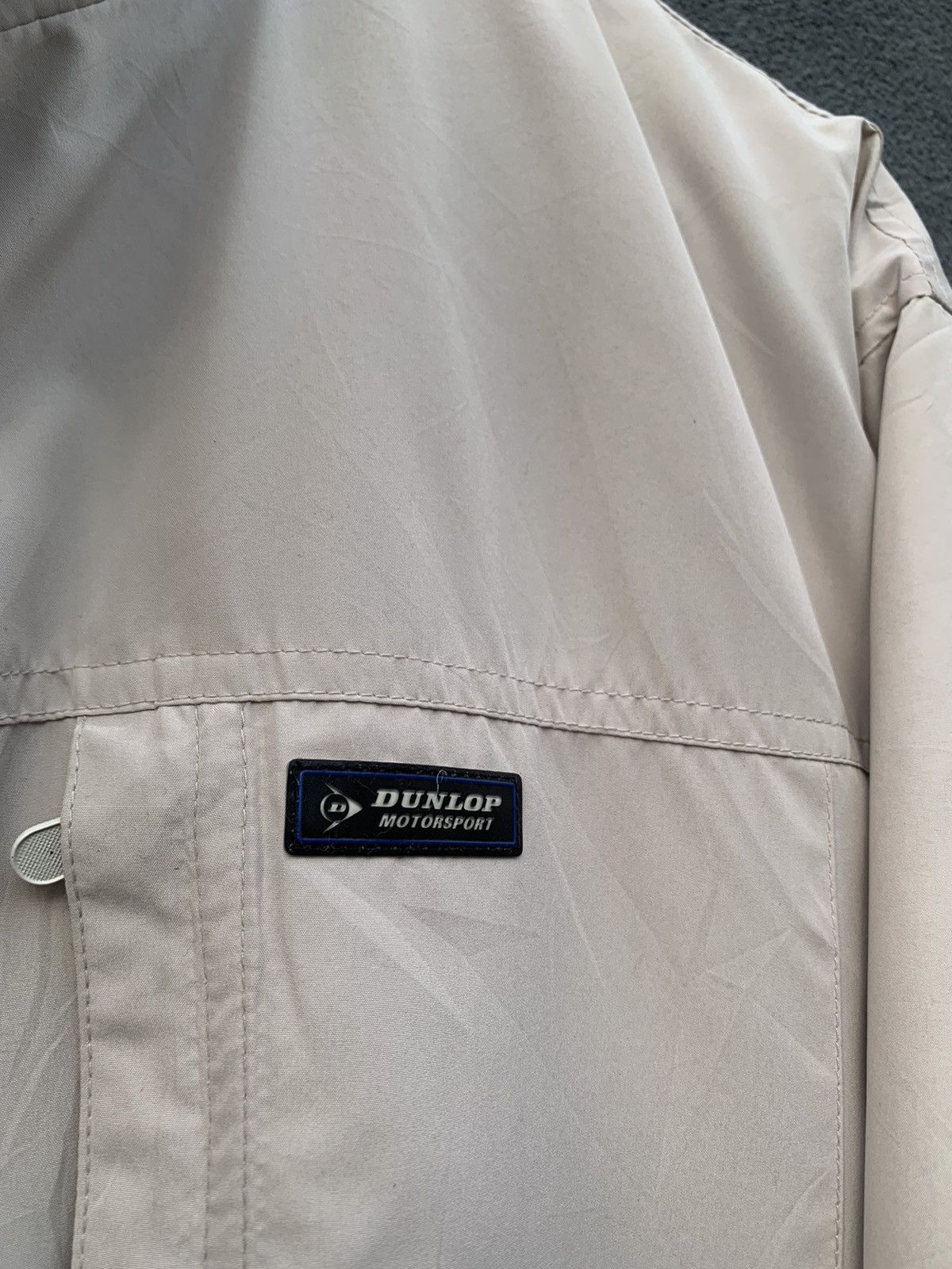 Dunlop 👹DUNLOP Motorsport Light Puffer Bomber Jacket Size US M / EU 48-50 / 2 - 7 Thumbnail