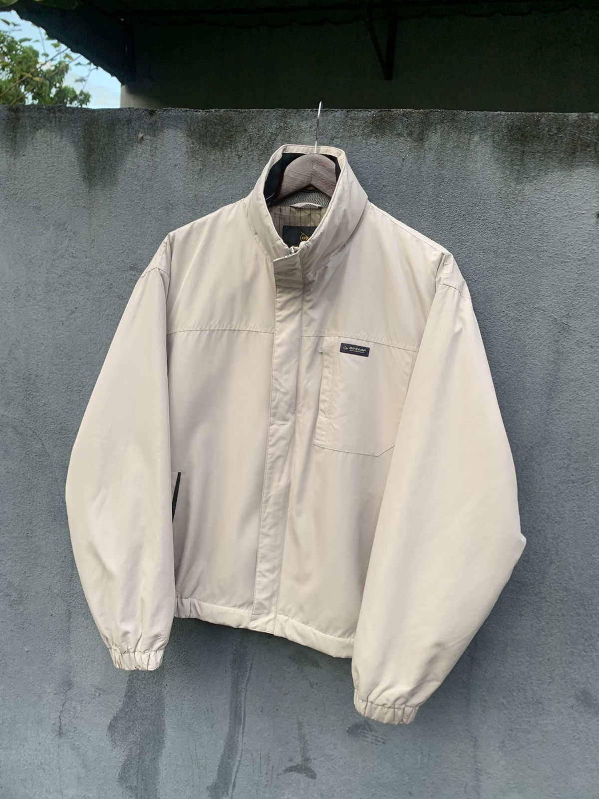 Dunlop 👹DUNLOP Motorsport Light Puffer Bomber Jacket Size US M / EU 48-50 / 2 - 4 Thumbnail