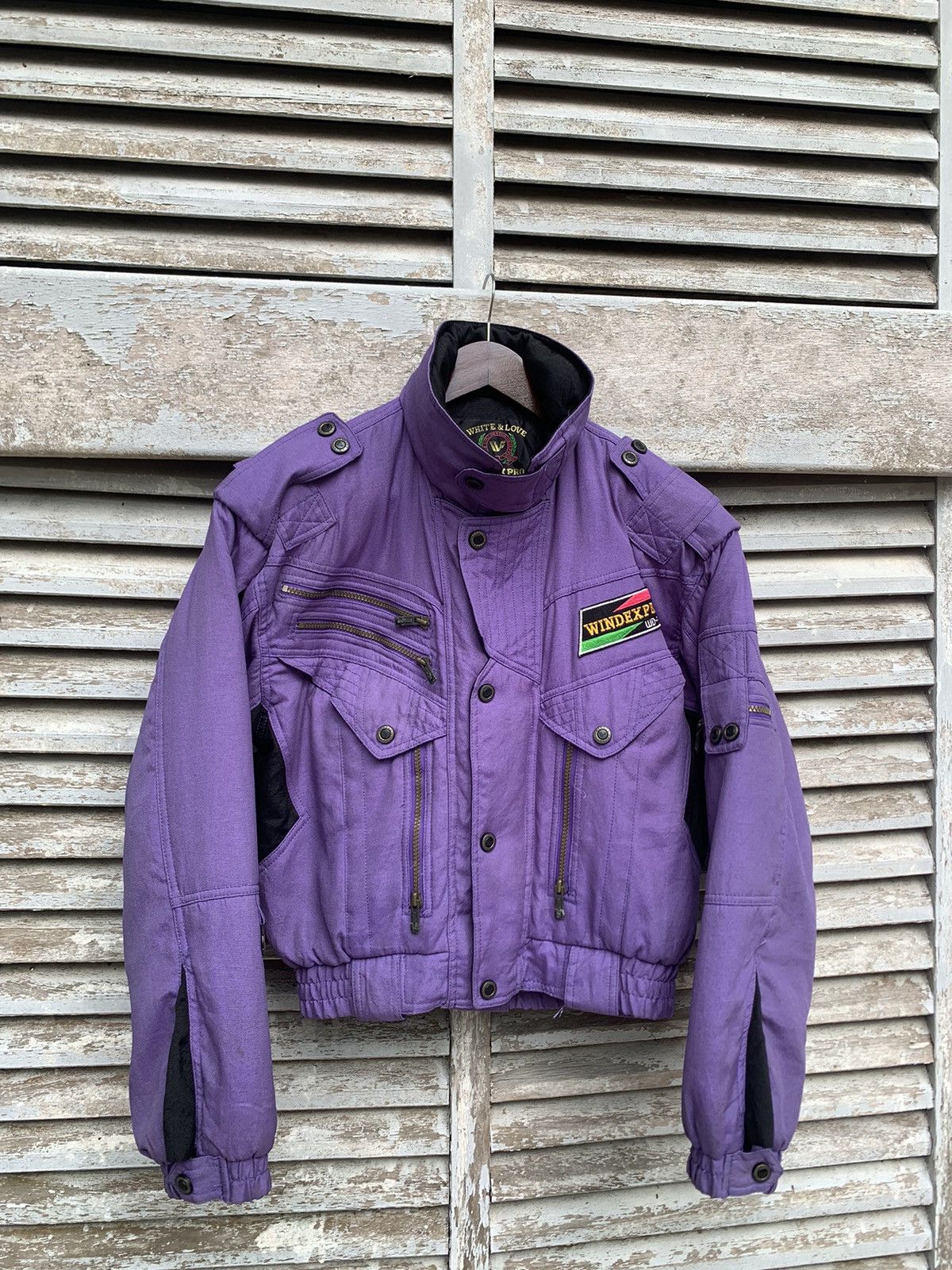 Japanese Brand 🪖Vintage WINDEX PRO SKI Racing Bomber Jacket Size US S / EU 44-46 / 1 - 4 Thumbnail