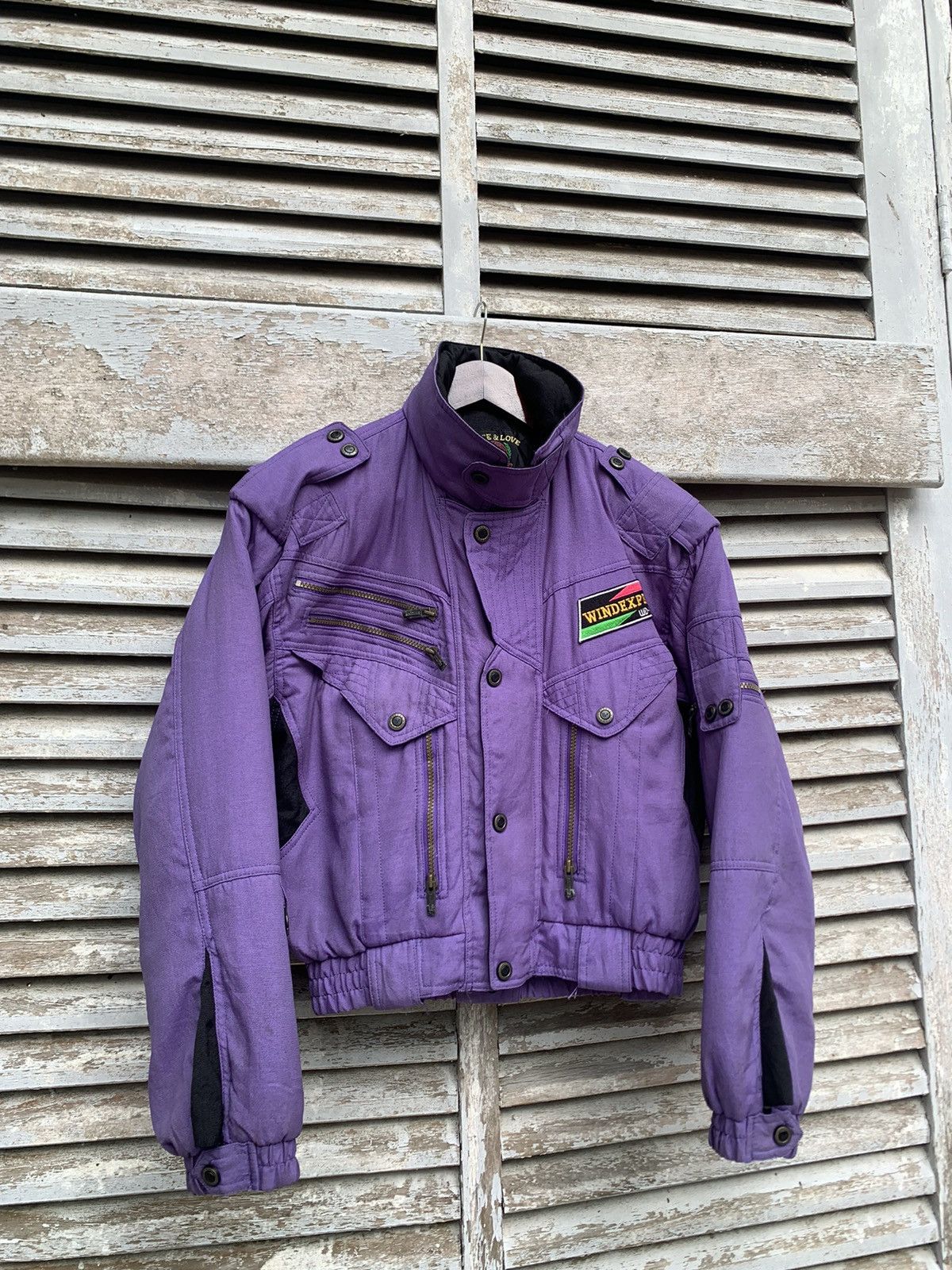 Japanese Brand 🪖Vintage WINDEX PRO SKI Racing Bomber Jacket Size US S / EU 44-46 / 1 - 5 Thumbnail