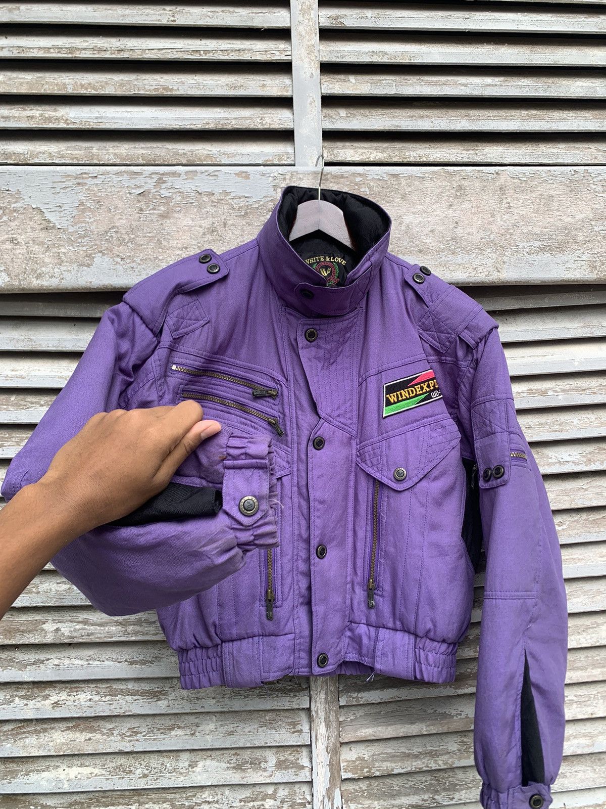 Japanese Brand 🪖Vintage WINDEX PRO SKI Racing Bomber Jacket Size US S / EU 44-46 / 1 - 6 Thumbnail