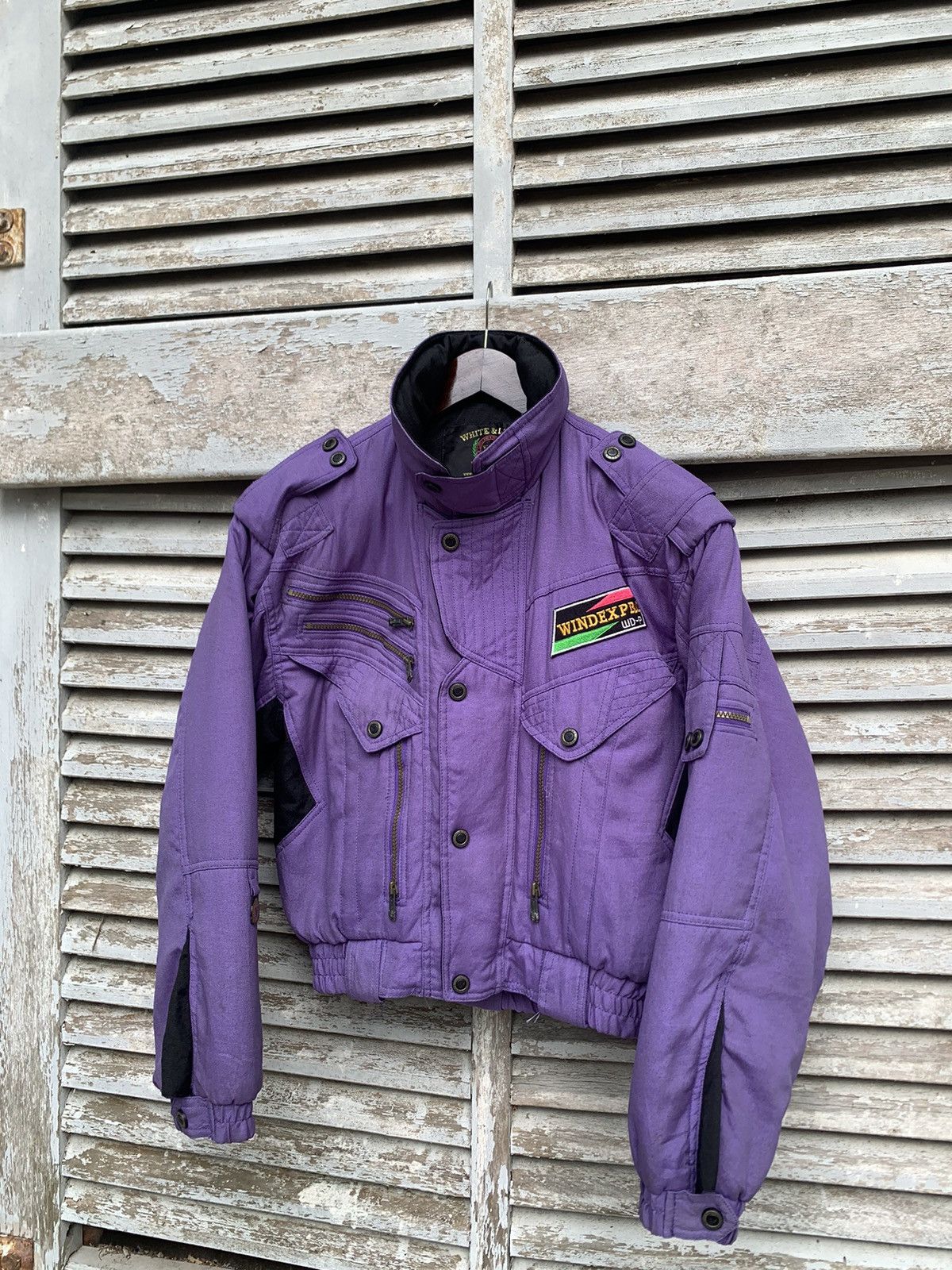 Japanese Brand 🪖Vintage WINDEX PRO SKI Racing Bomber Jacket Size US S / EU 44-46 / 1 - 2 Thumbnail