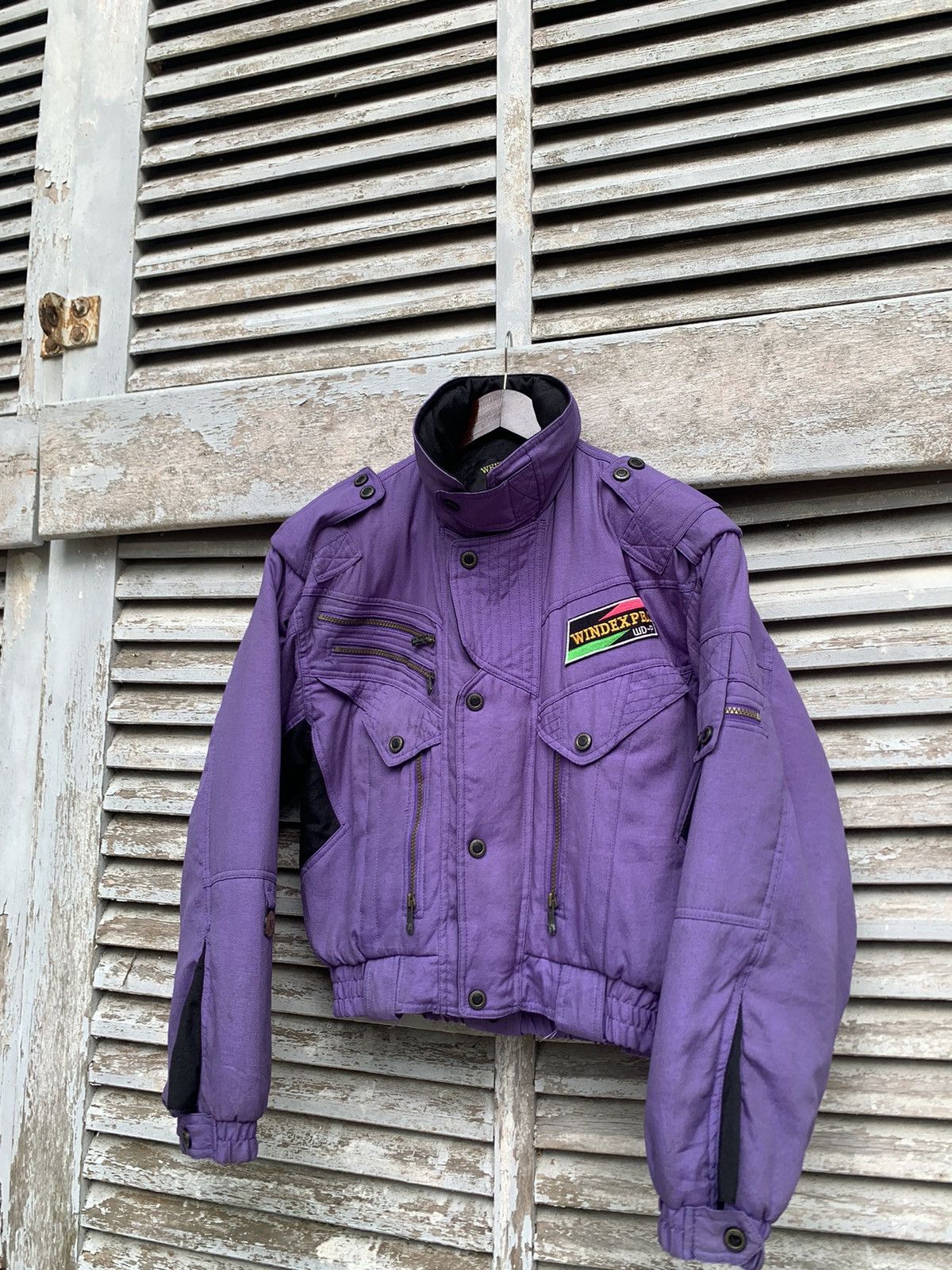 Japanese Brand 🪖Vintage WINDEX PRO SKI Racing Bomber Jacket Size US S / EU 44-46 / 1 - 3 Thumbnail