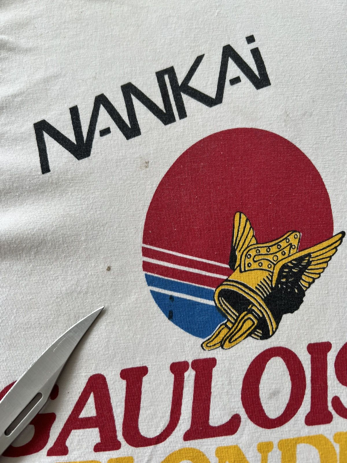 Vintage Vintage 90s Yamaha Moto Racing Promo White Tee Size US L / EU 52-54 / 3 - 8 Thumbnail