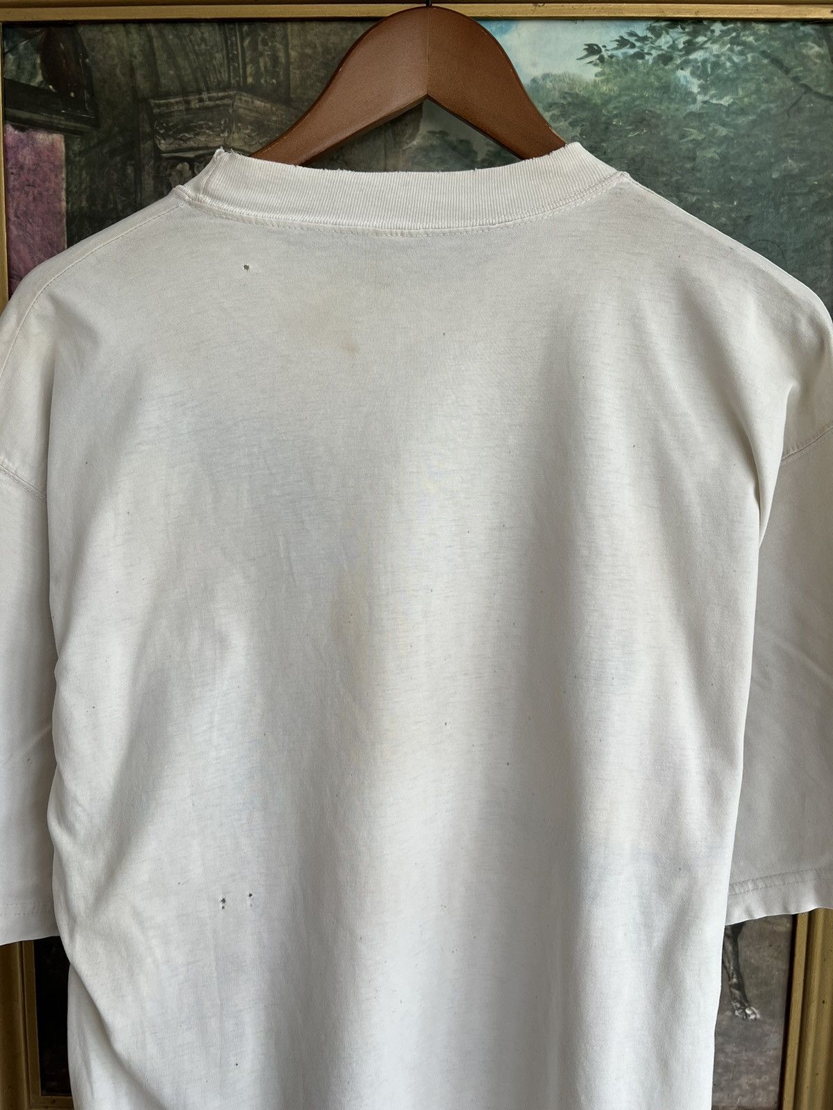 Vintage Vintage 90s Yamaha Moto Racing Promo White Tee Size US L / EU 52-54 / 3 - 15 Thumbnail